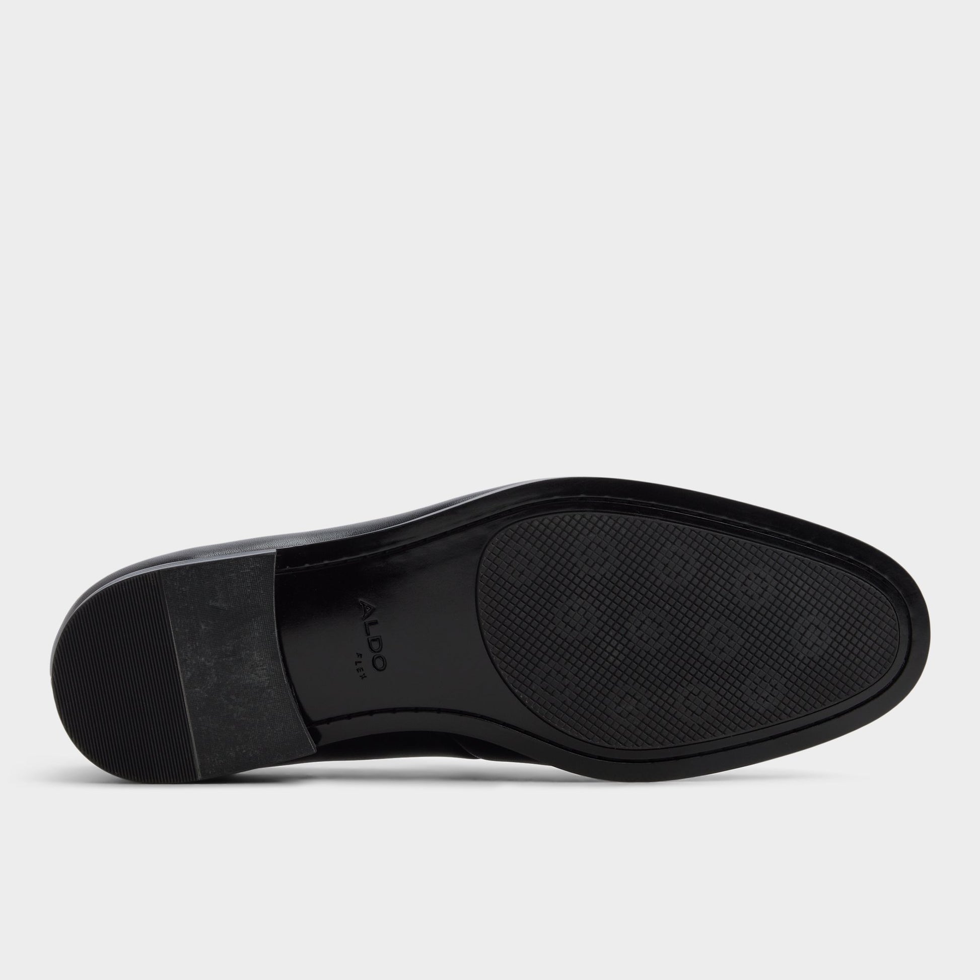 View of Black Stanly Loafer's sole