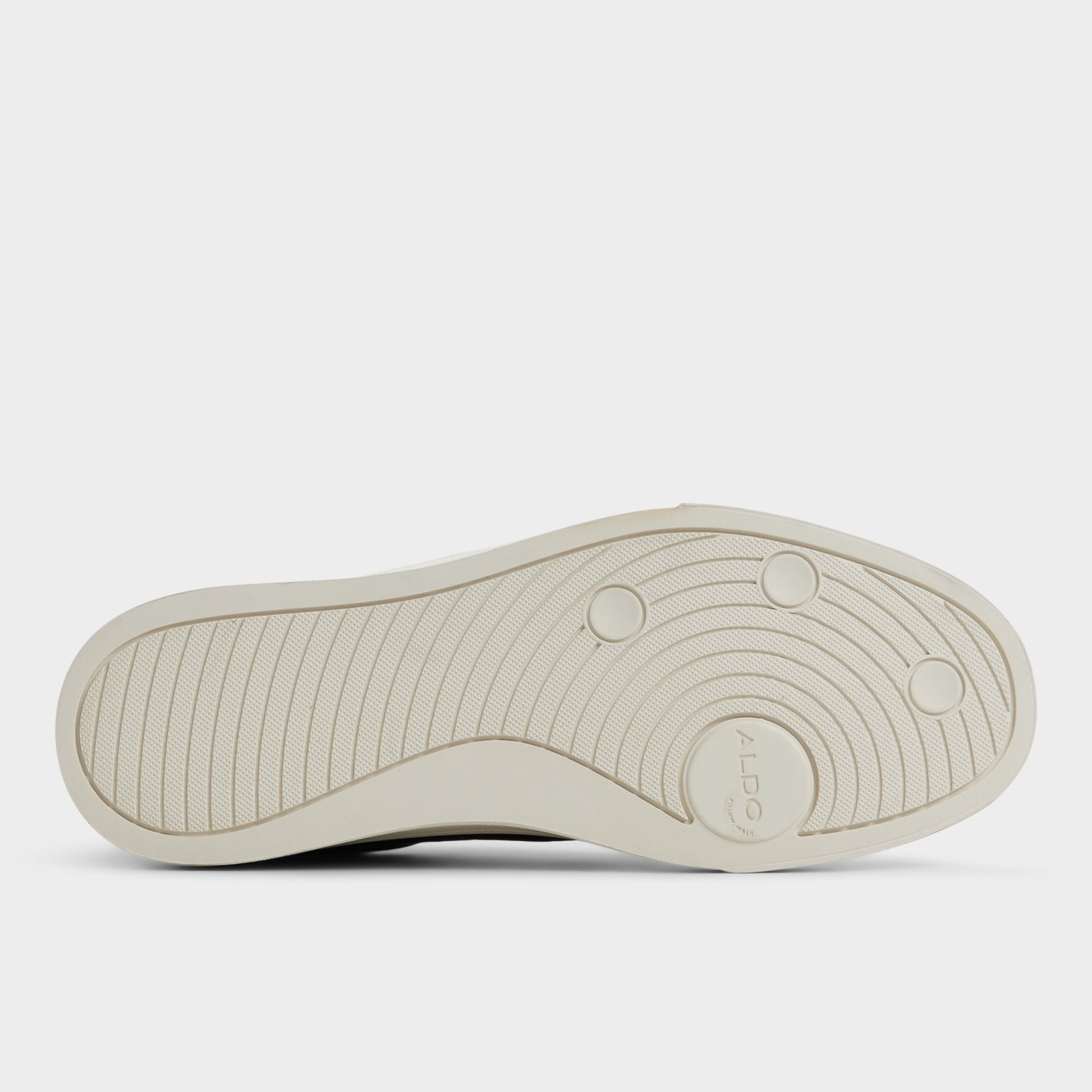 View of Dark brown Auren Slip-on sneaker's sole