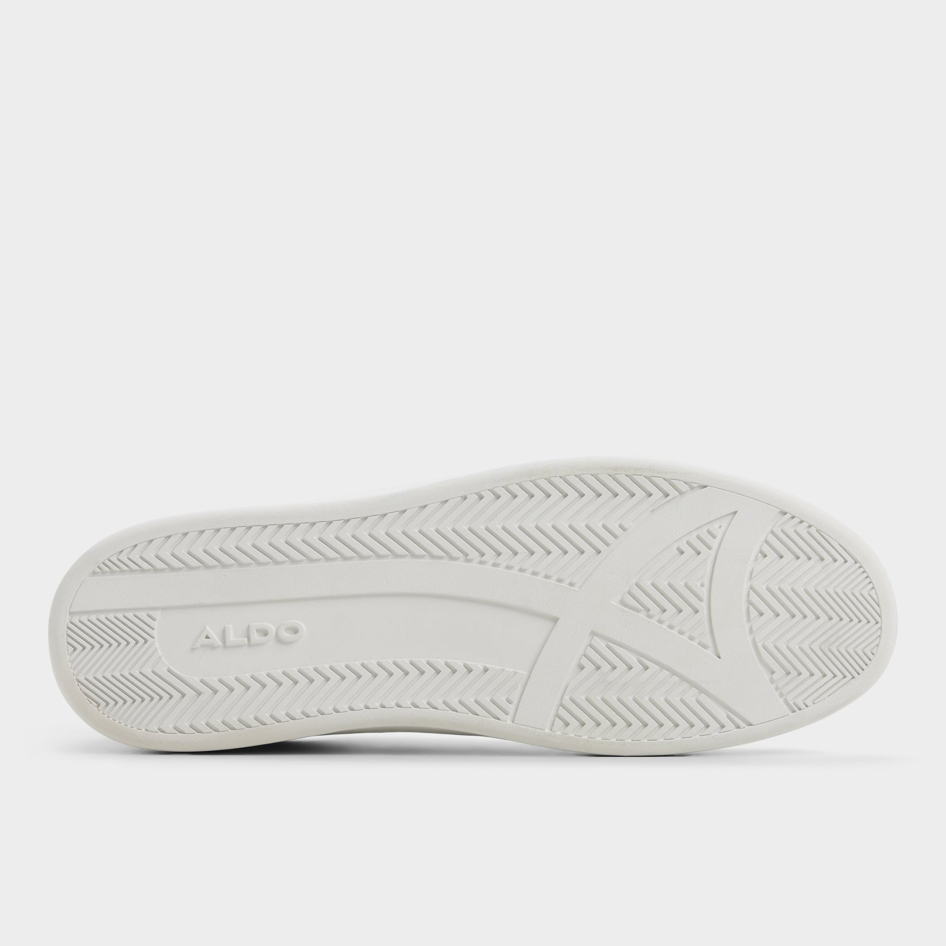 Vue de la semelle de Débordement Blanc Fender Sneaker bas