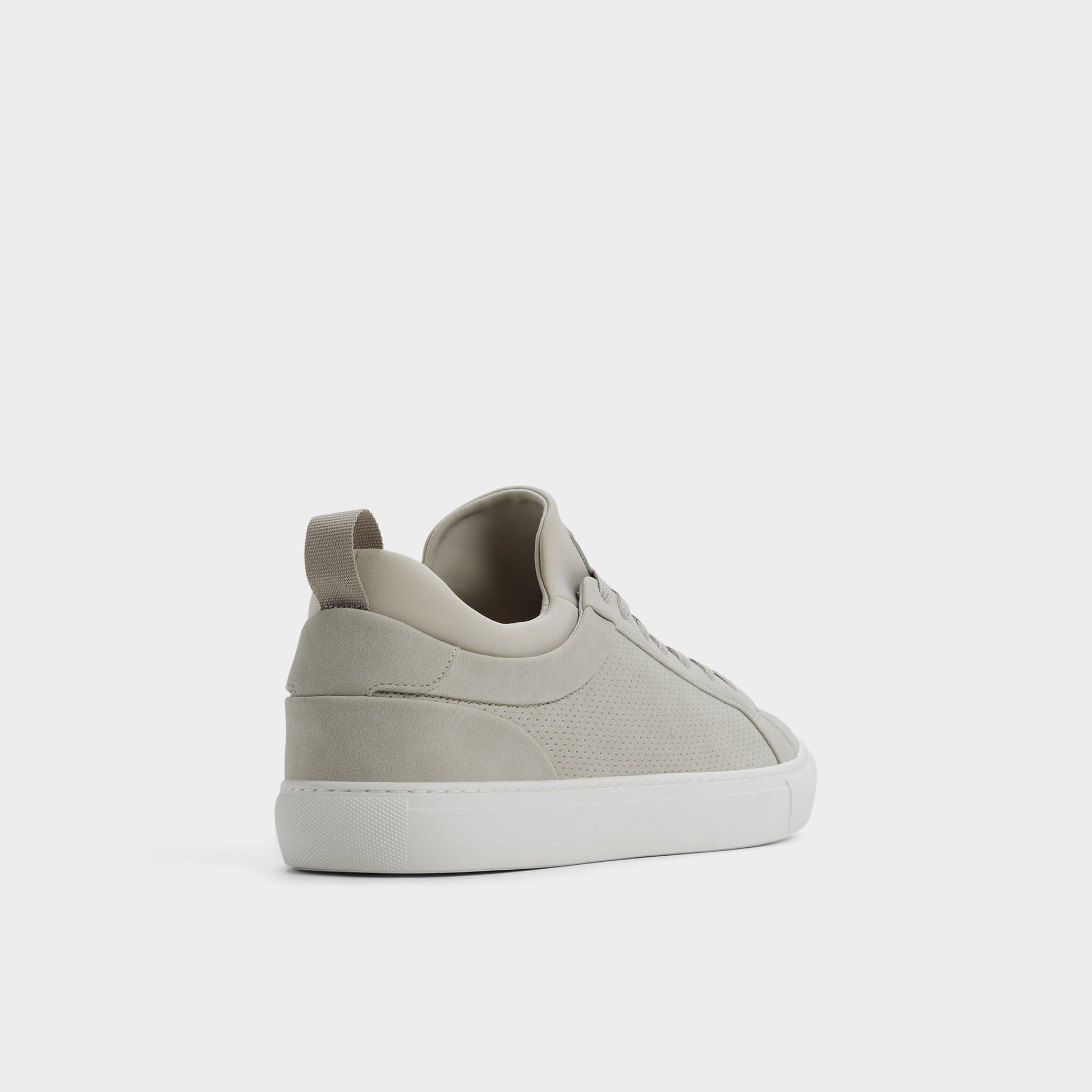 Three-quarter angle of Light grey Xavier 's back side
