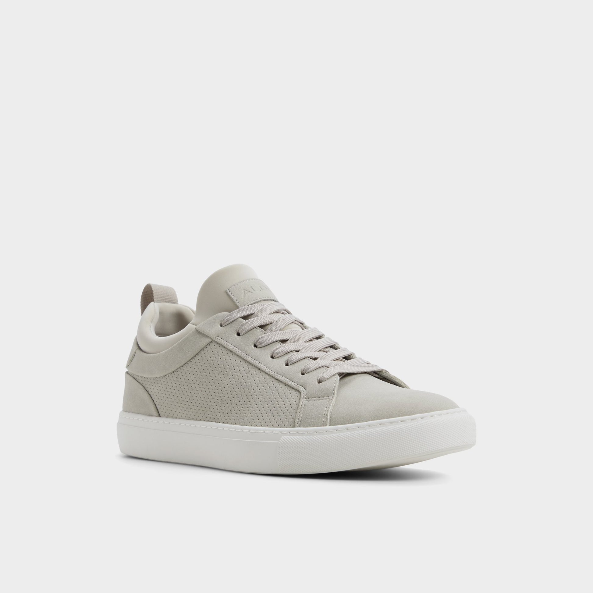 Three-quarter angle of Light grey Xavier 's front side