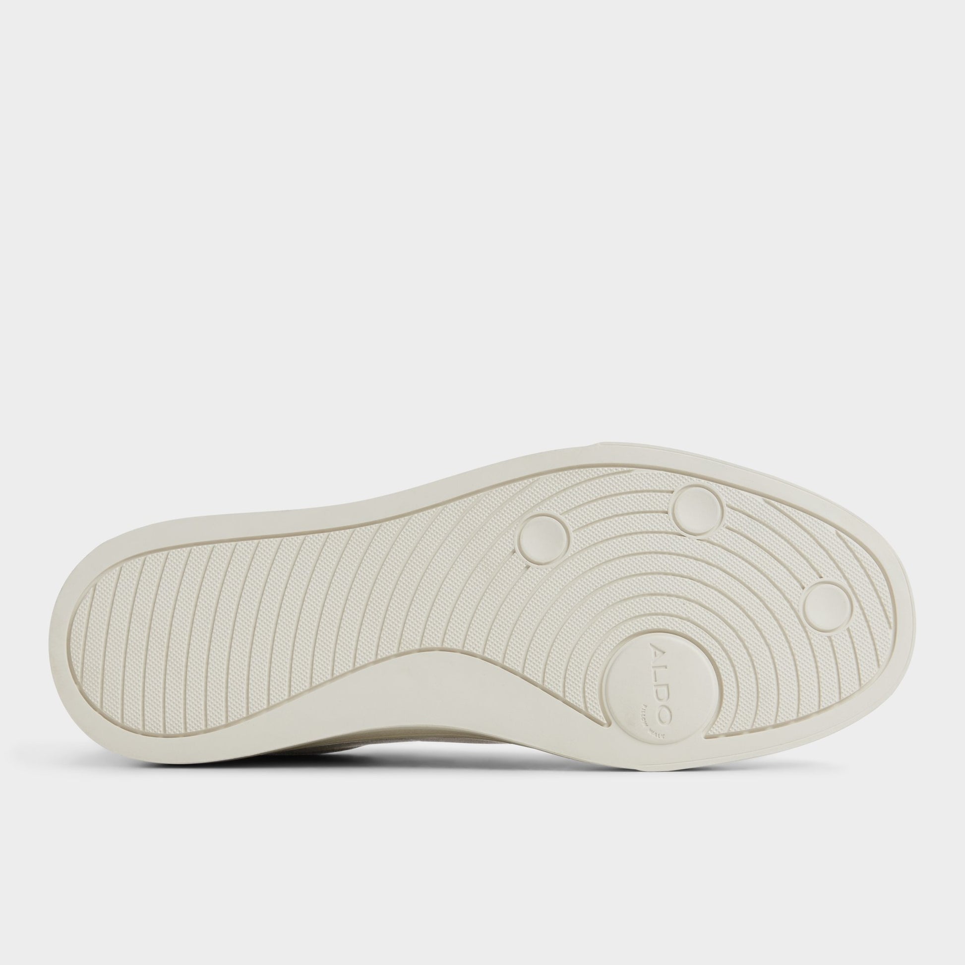 Vue de la semelle de Beige Auren Sneaker sans lacets
