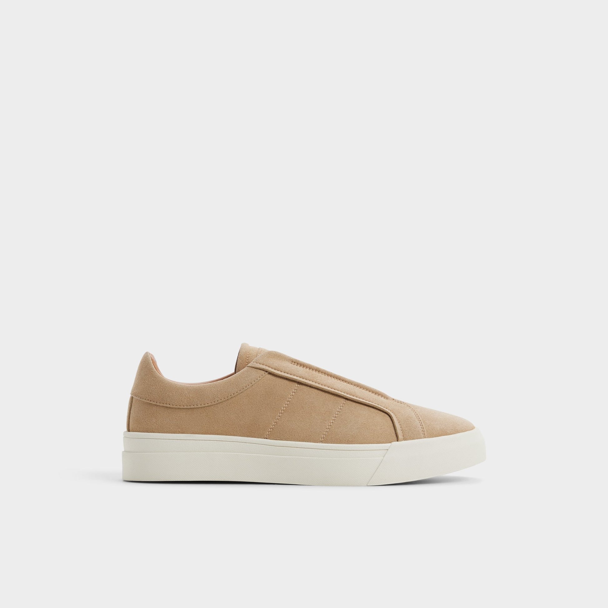 Vue principale de Beige Auren Sneaker sans lacets pour Hommes