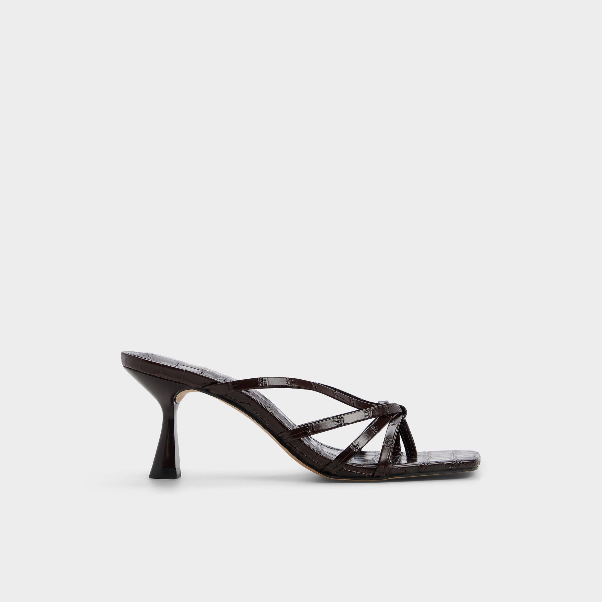 Dark Lumera Lumera – Women Dark brown Heeled mule - ALDO