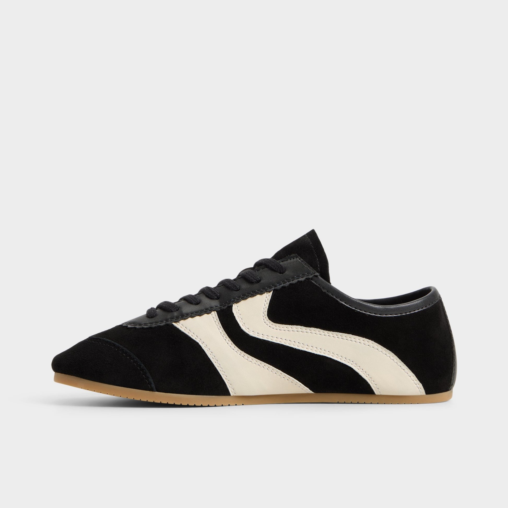 Side view of Black Adrelya Jogger sneaker