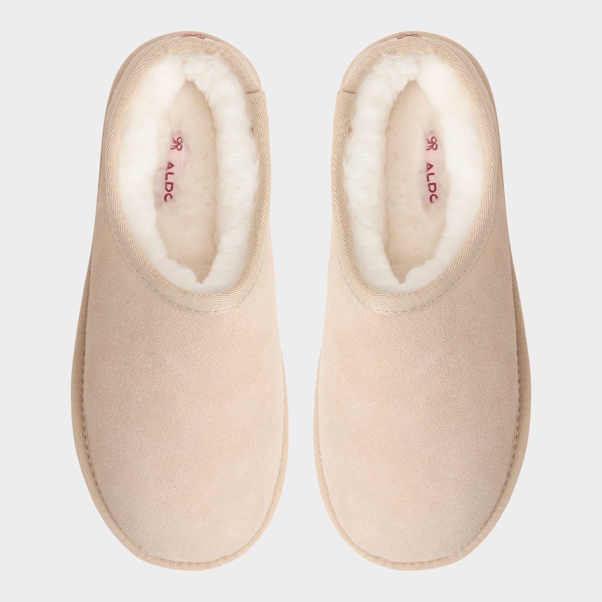 Top-down view of the Medium brown Mallie Mule