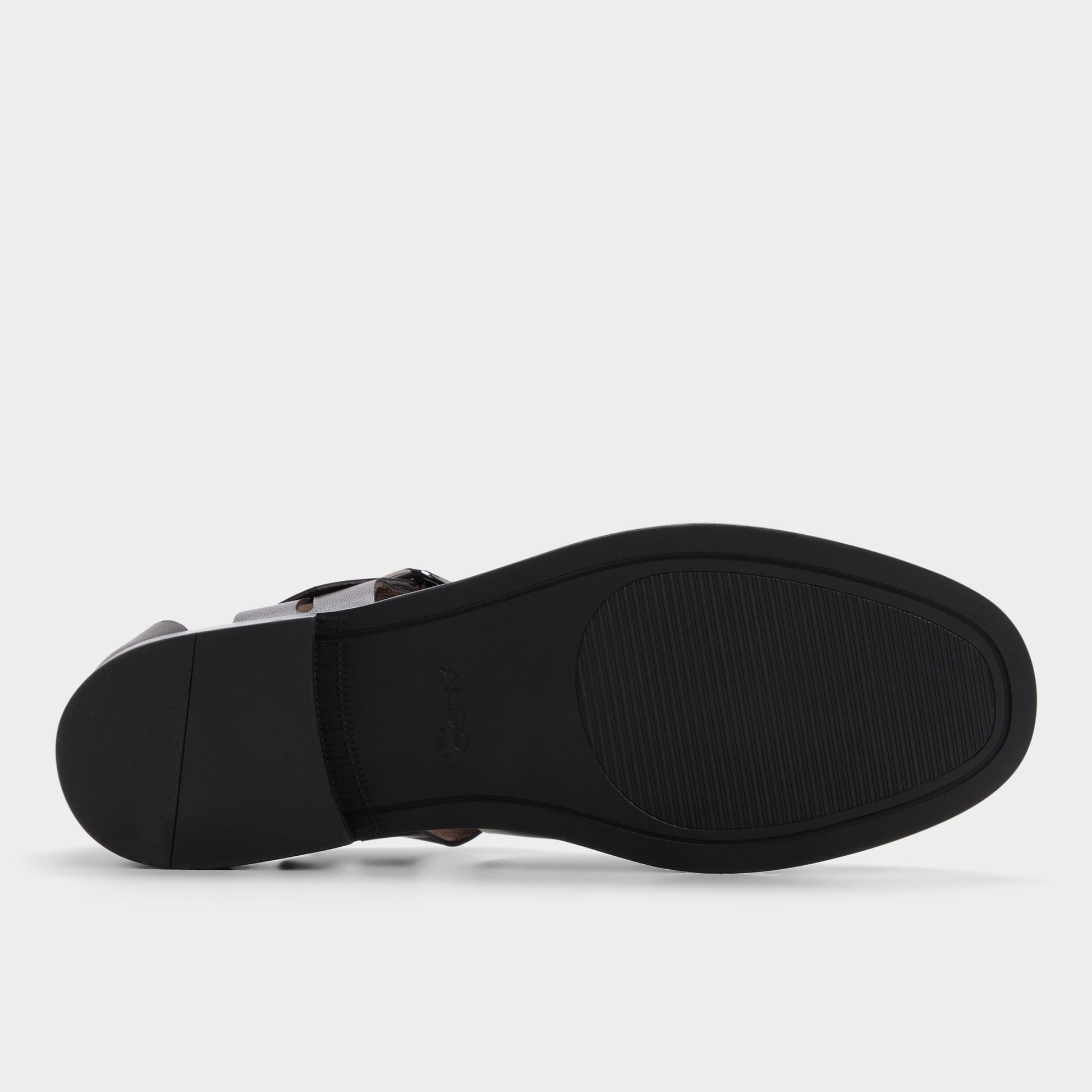 View of Dark brown Lancing Sandal's sole