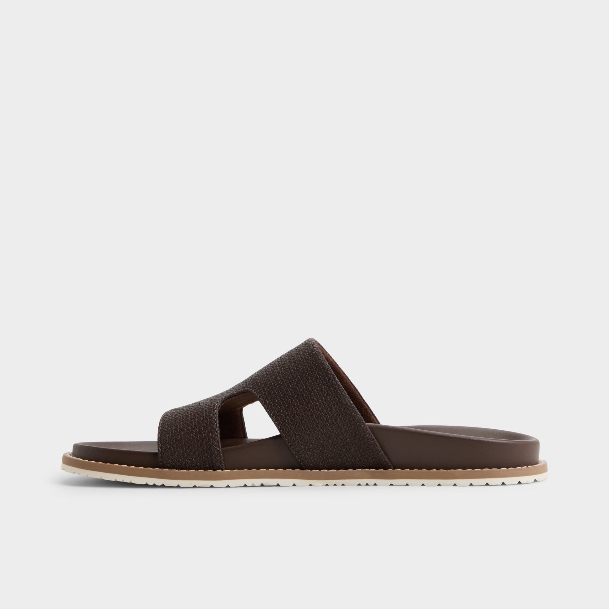 Side view of Dark brown Becket