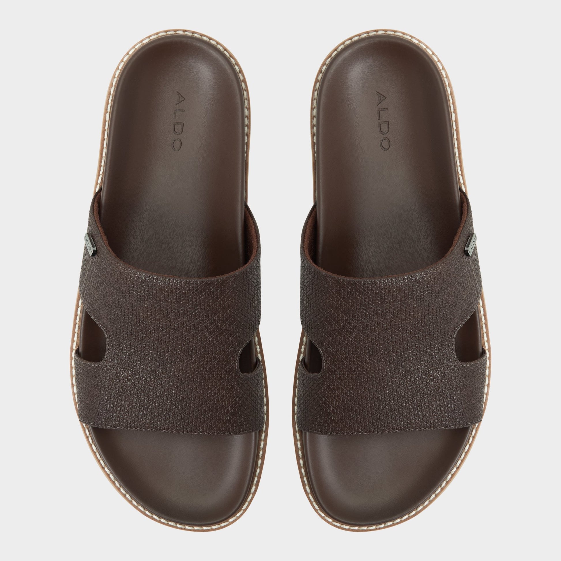 Top-down view of the Dark brown Becket