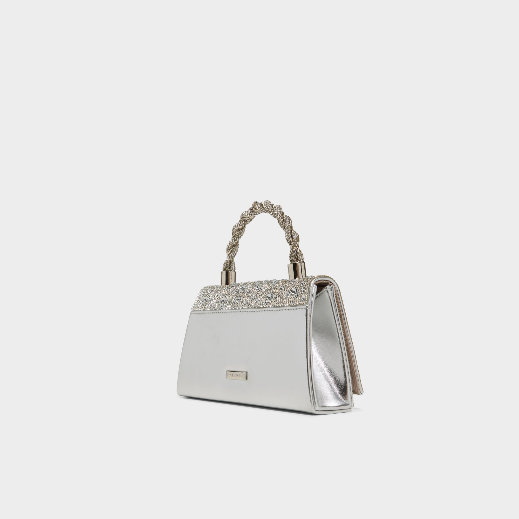 【ジェリナ】 Josephina – Women Silver Top handle bag - ALDO