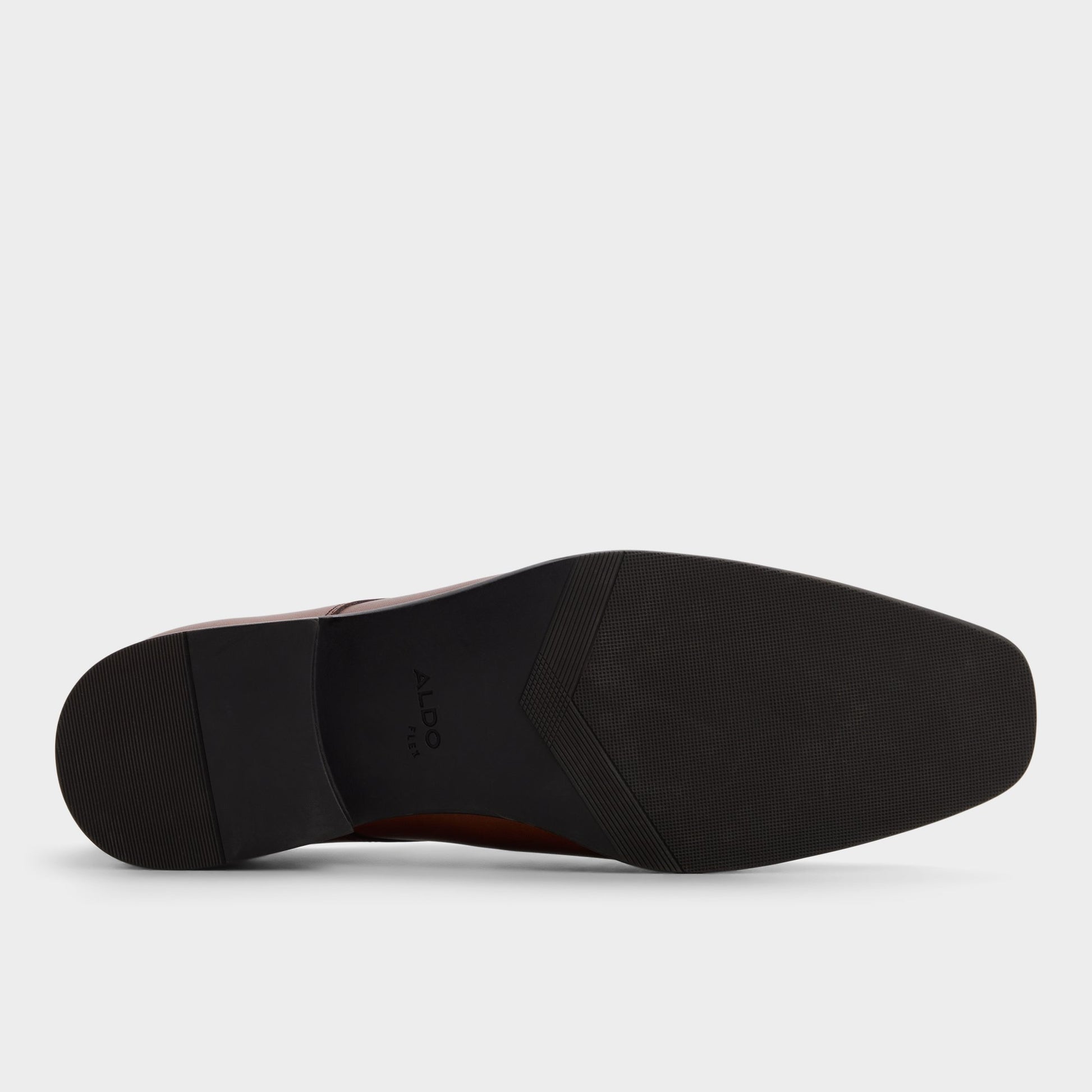 View of Cognac Felippe Derby shoe's sole