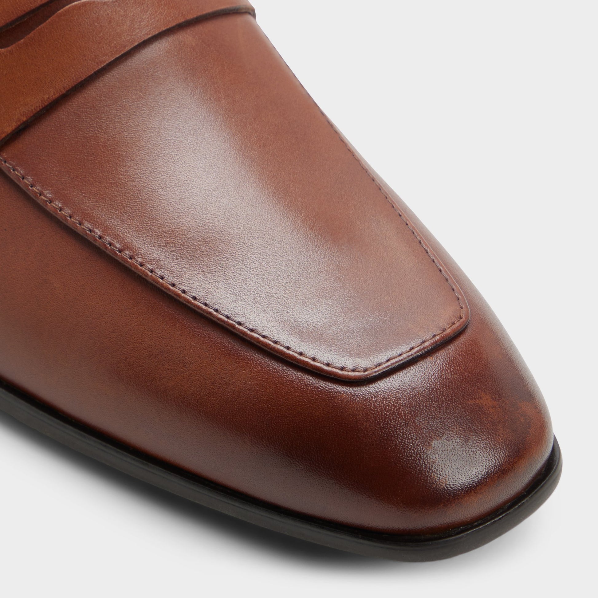 Close-up of the Cognac Beason Loafer