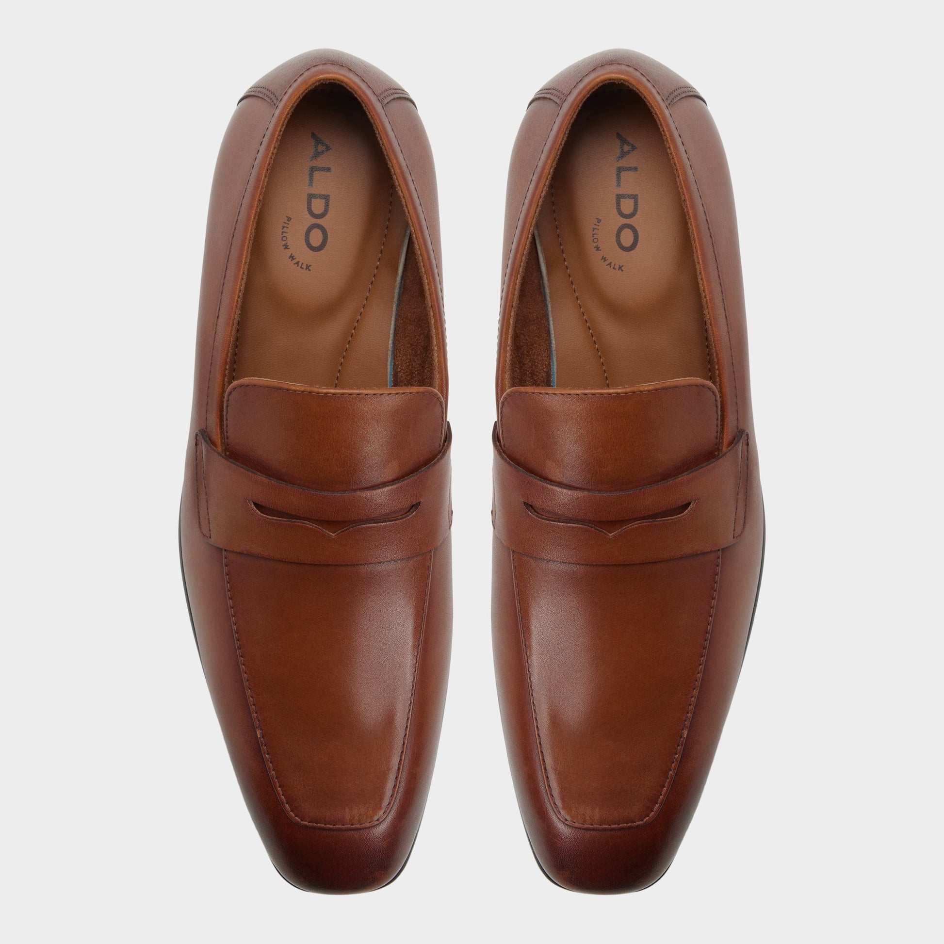 Top-down view of the Cognac Beason Loafer