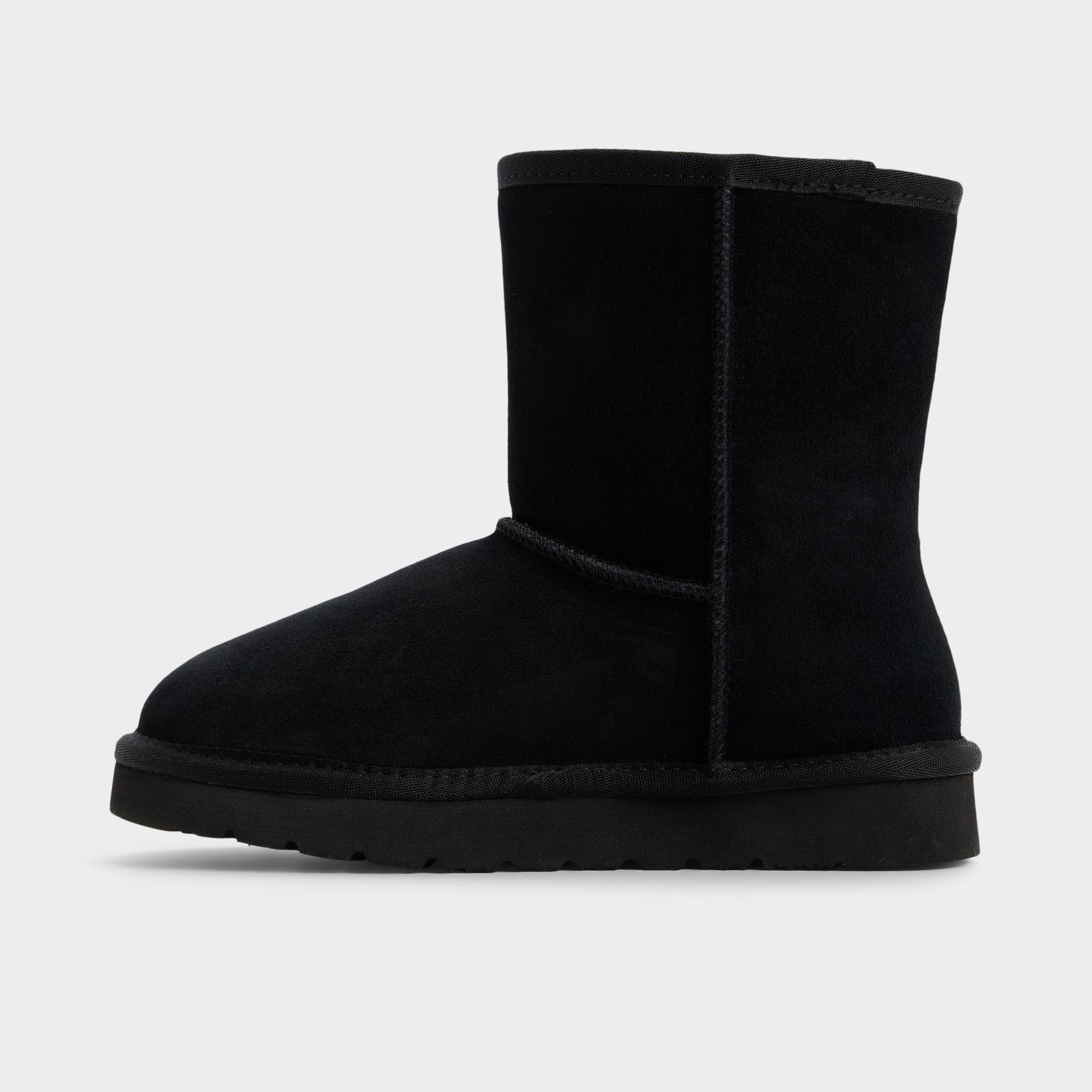 Side view of Black Merlie Ankle boot