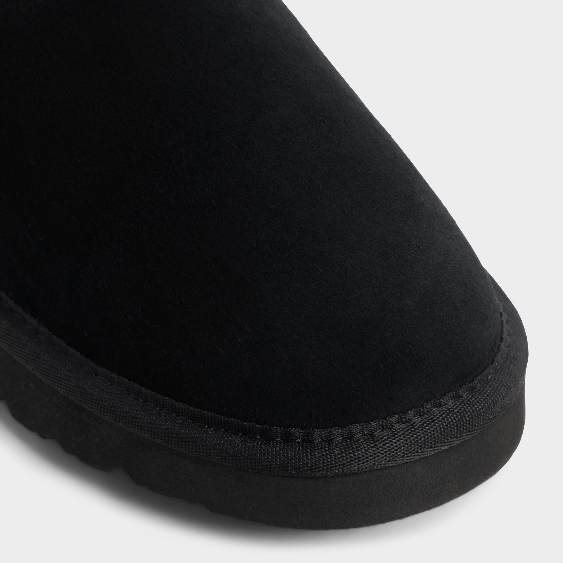 Close-up of the Black Merlie Ankle boot