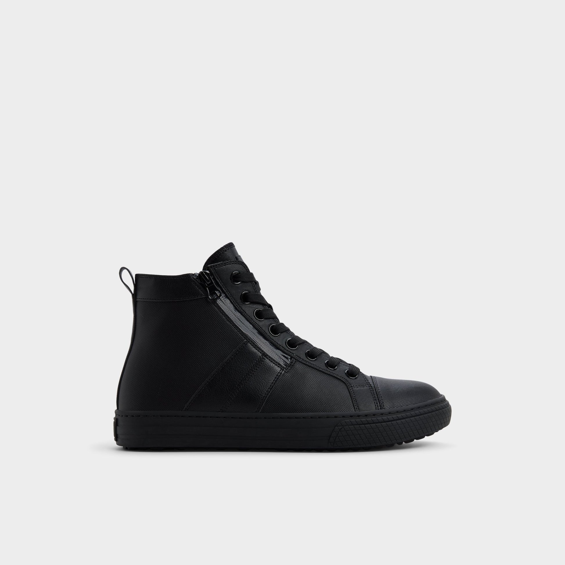 Main View of Black Aston Lace-up boot for Mens