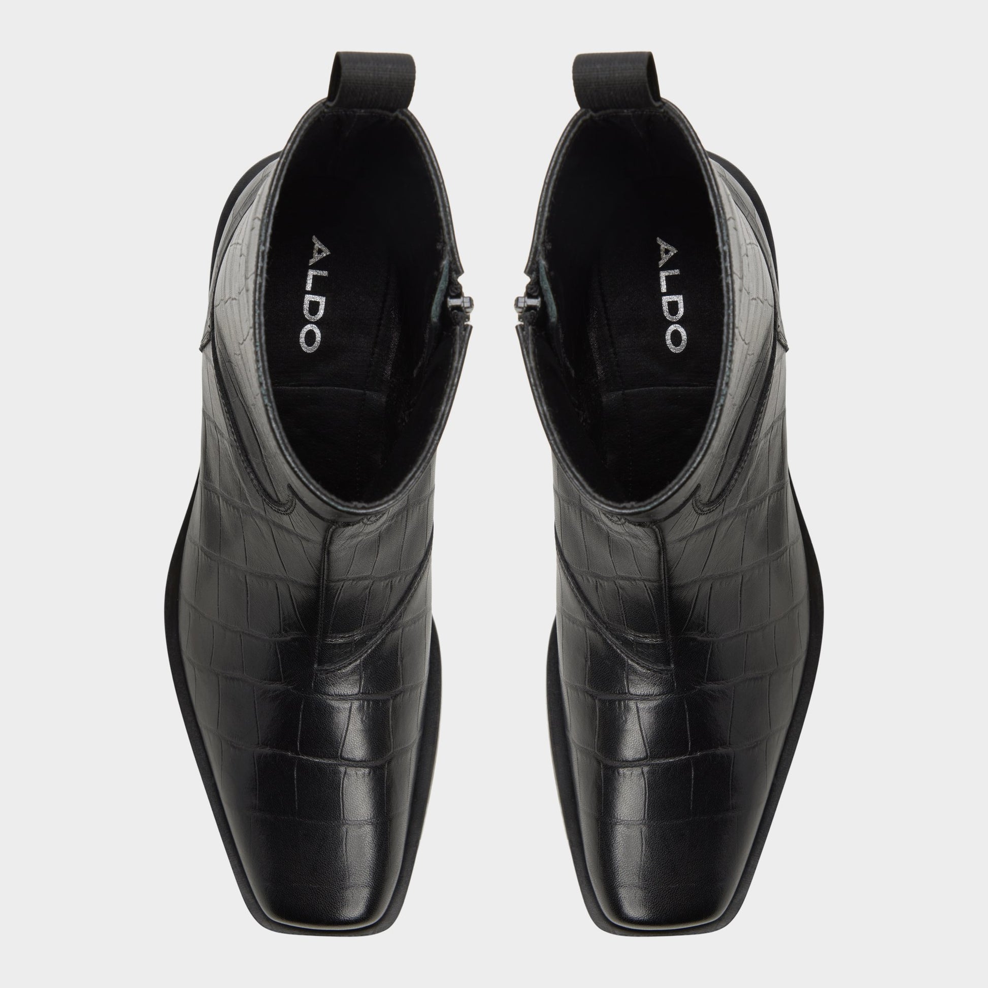 Top-down view of the Other black Lupo Ankle boot