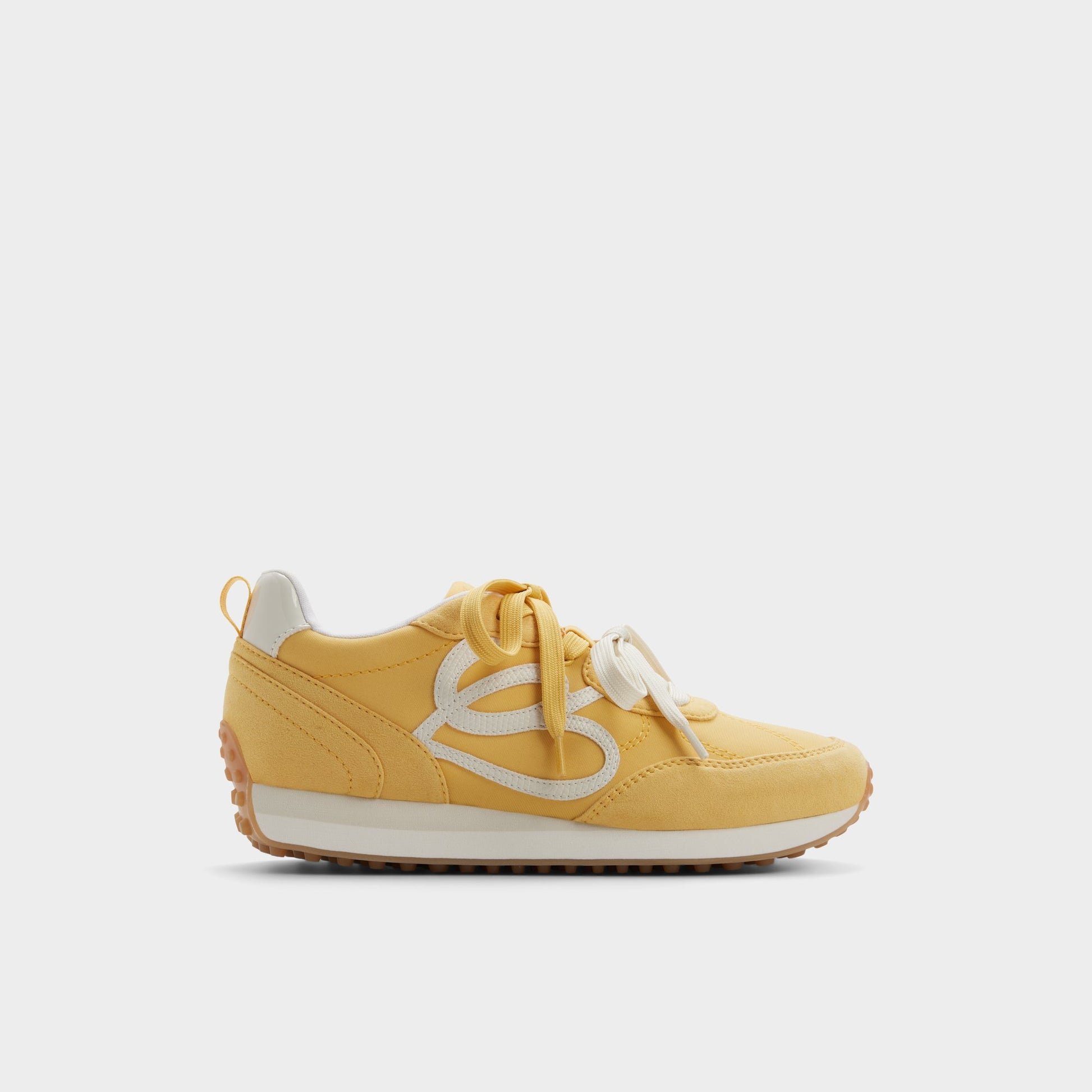 Main View of Medium yellow Caely Sneaker for Womens