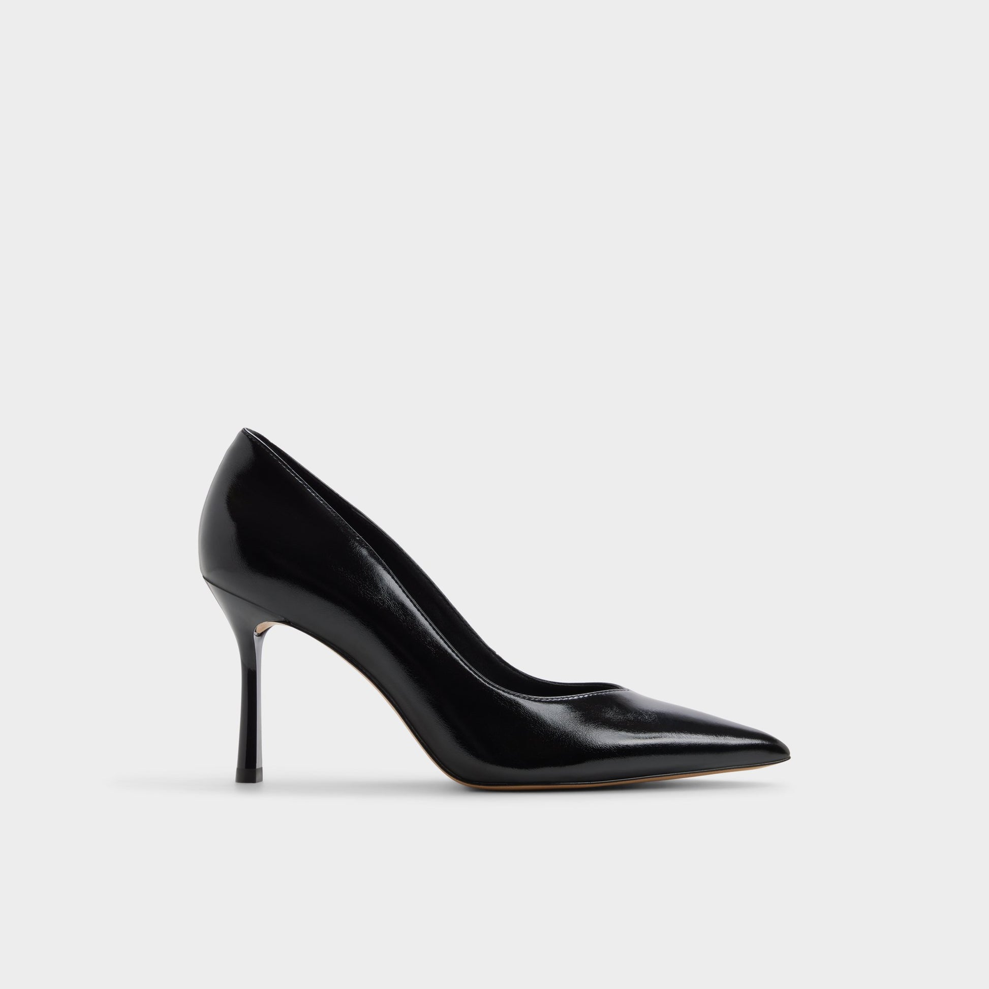 Main View of Black Ellena Pump for Womens