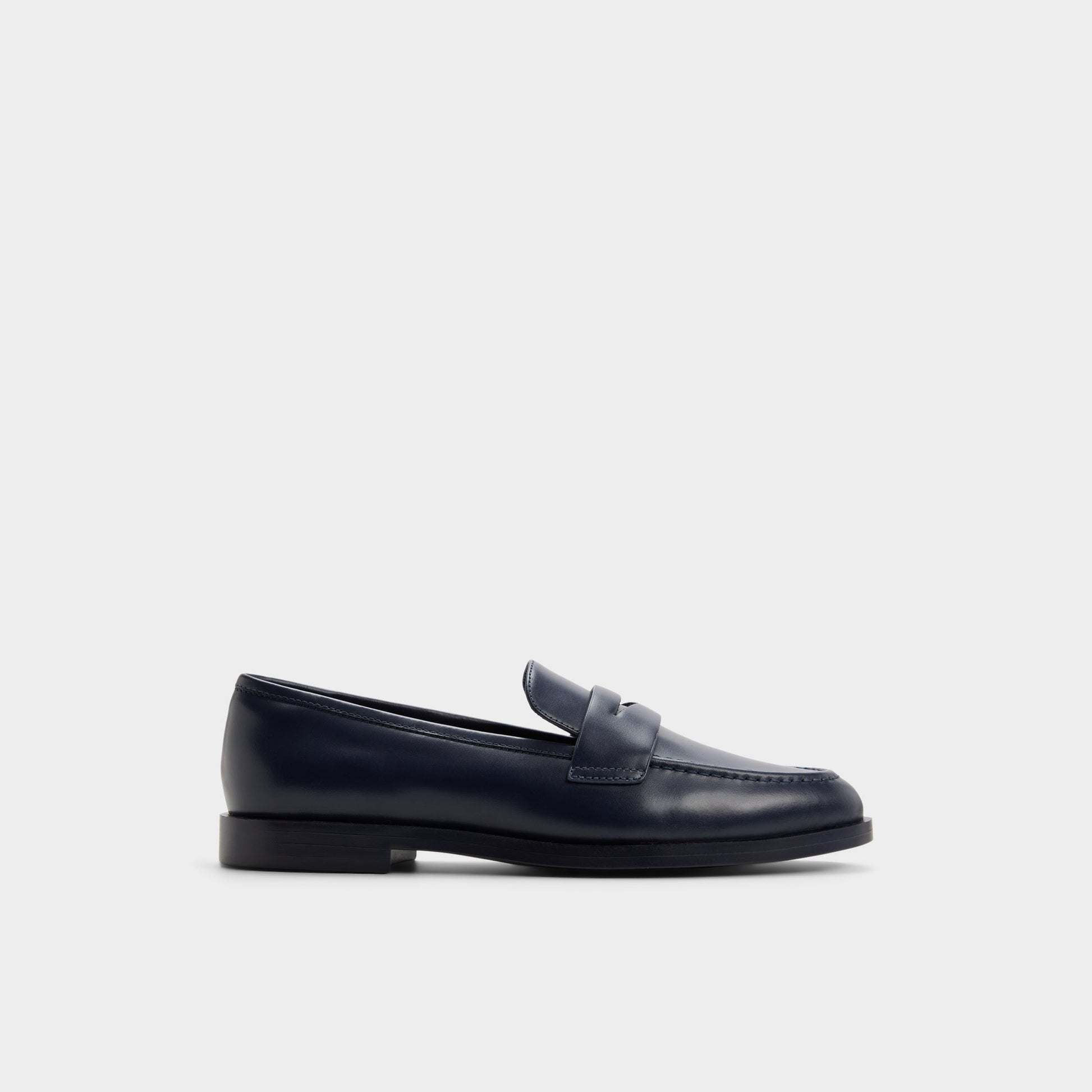 Main View of Navy Adaladar Loafer for Womens