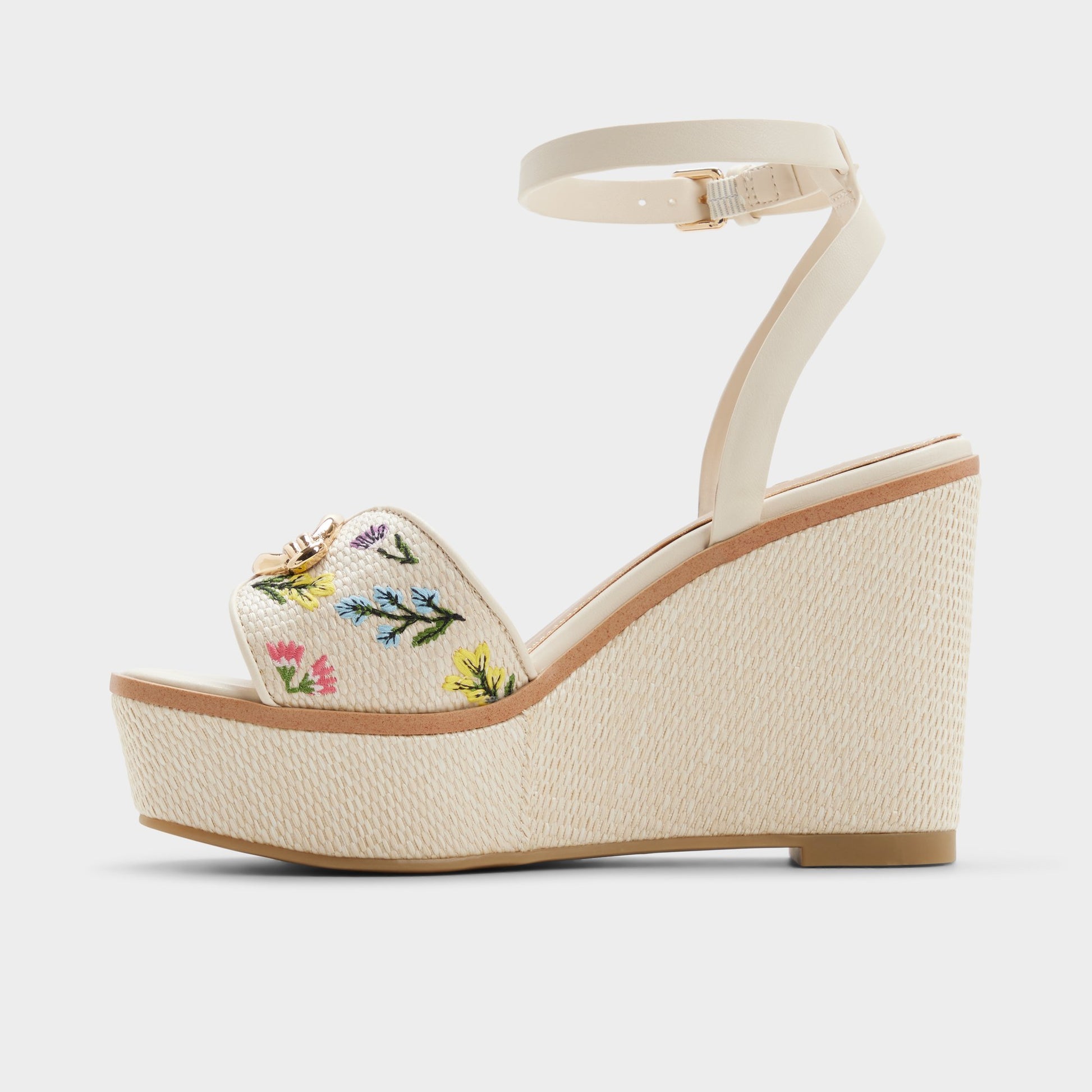 Side view of Multi Carrabririel Wedge sandal