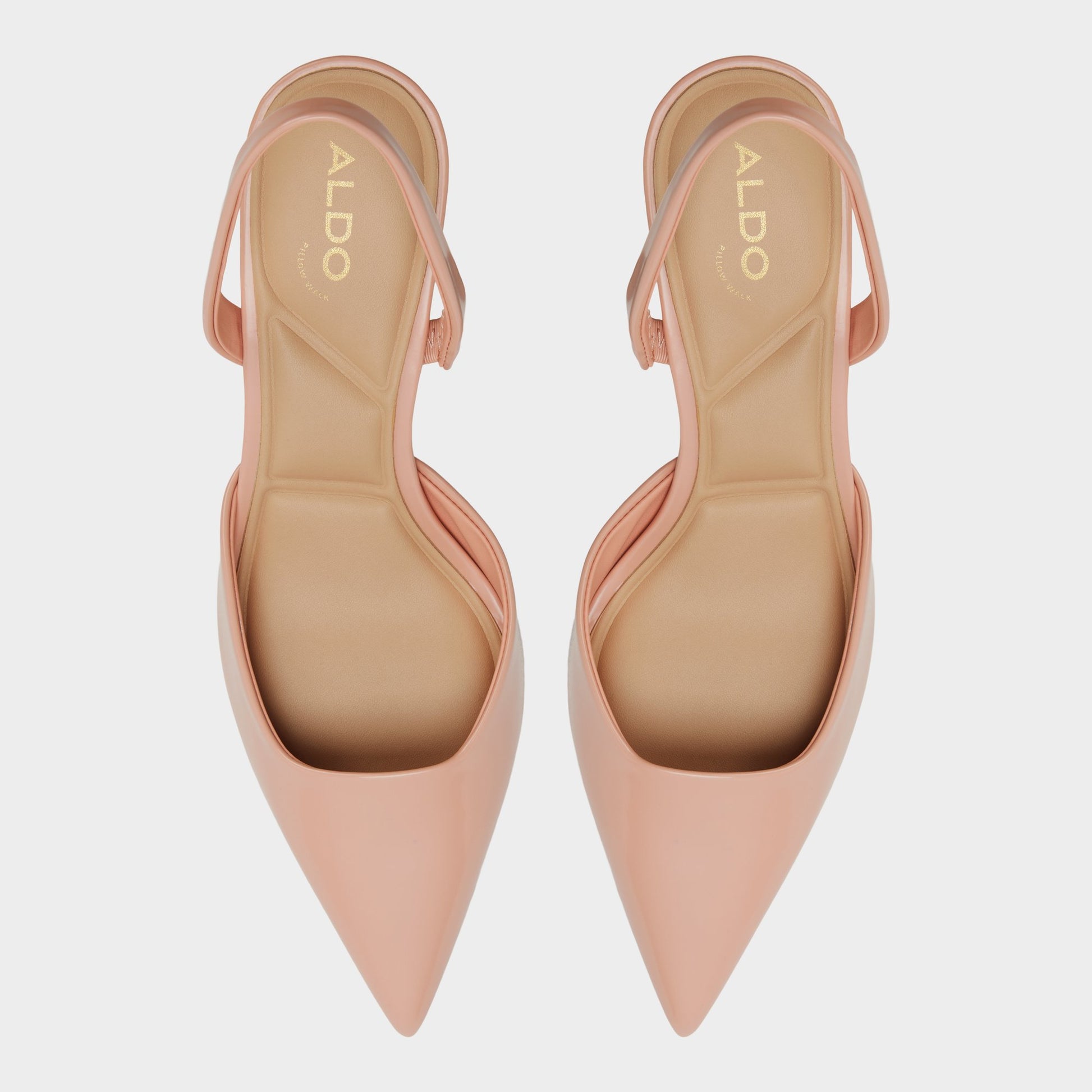 Vue de dessus de la Autre Rose Gavedessi Talon haut à bride arrière