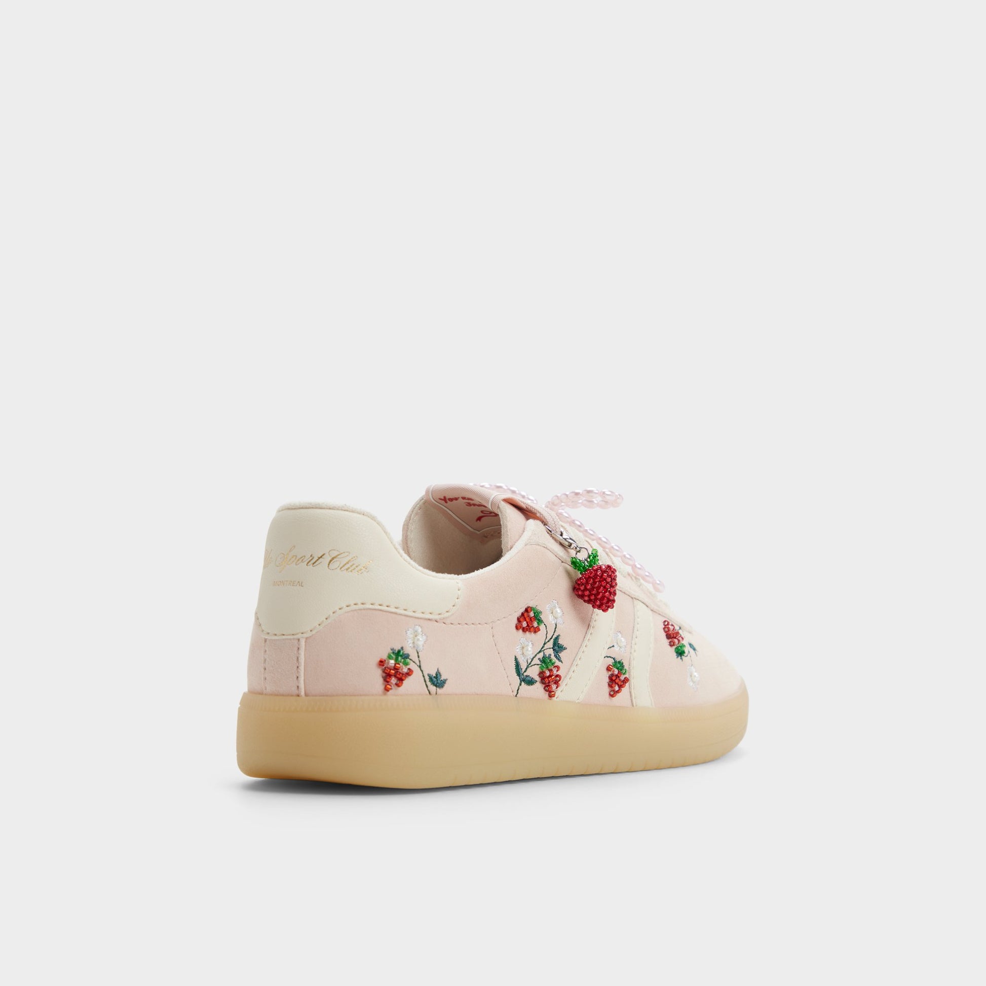 Three-quarter angle of Other pink Chicsneaker Sneaker's back side