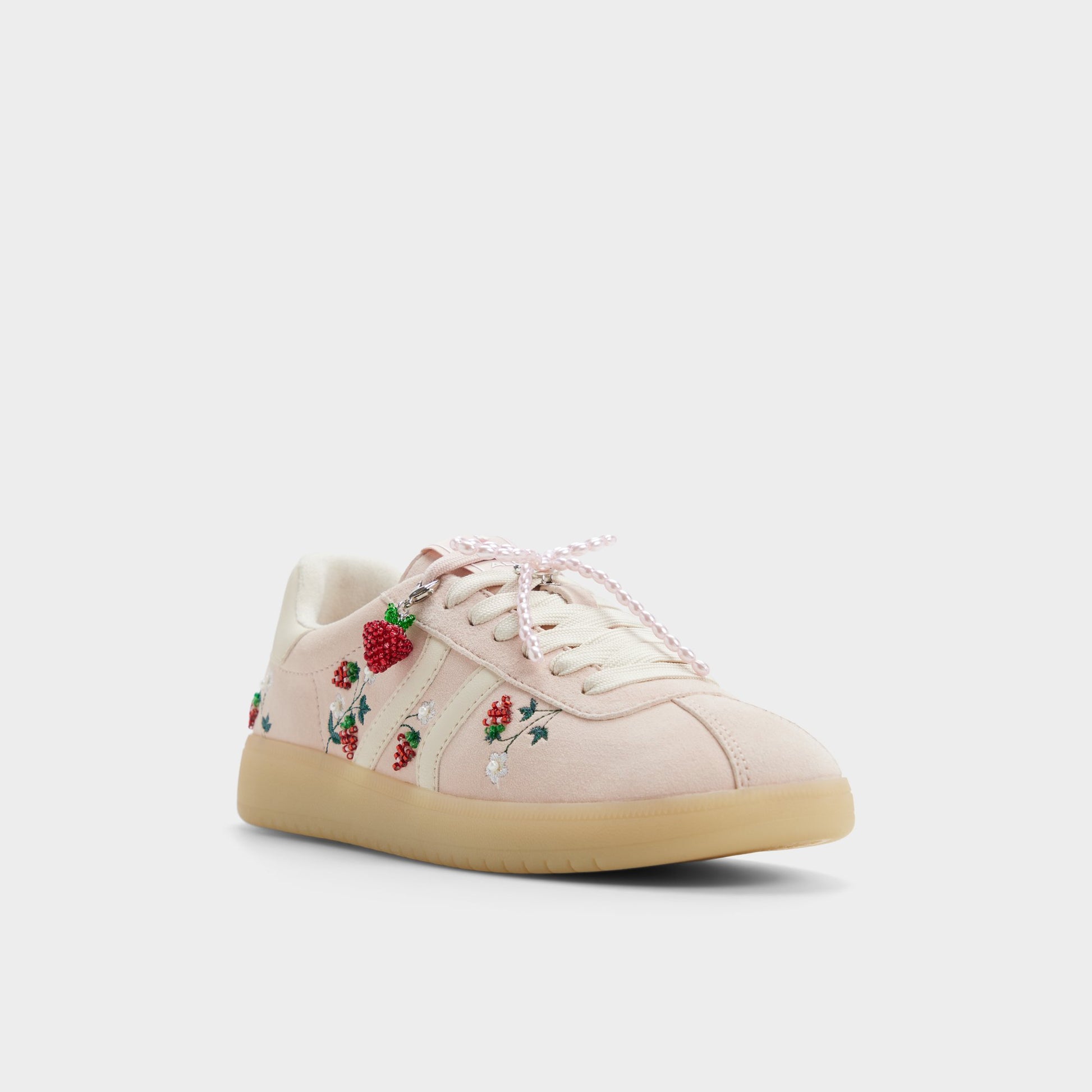 Three-quarter angle of Other pink Chicsneaker Sneaker's front side