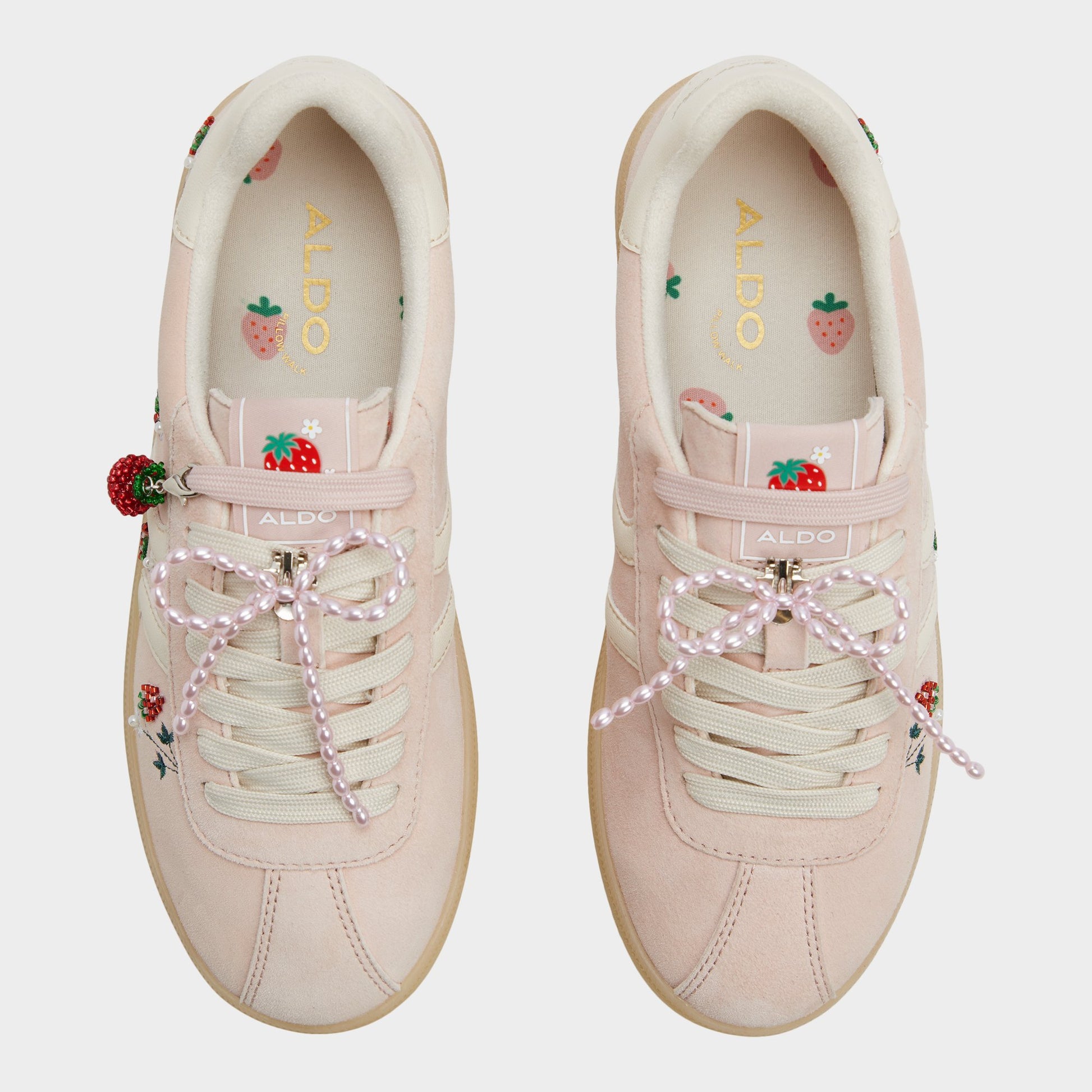 Top-down view of the Other pink Chicsneaker Sneaker