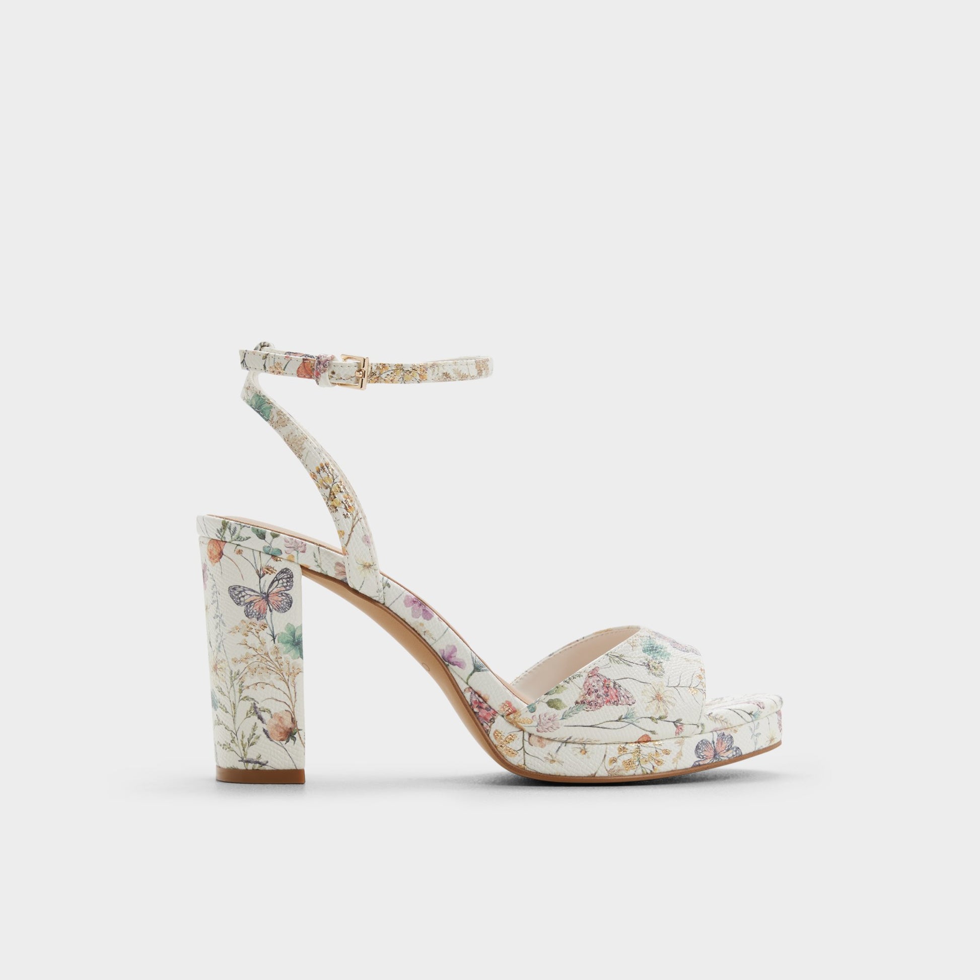 Main View of Multicolor Gracious Strappy heeled sandal for Womens