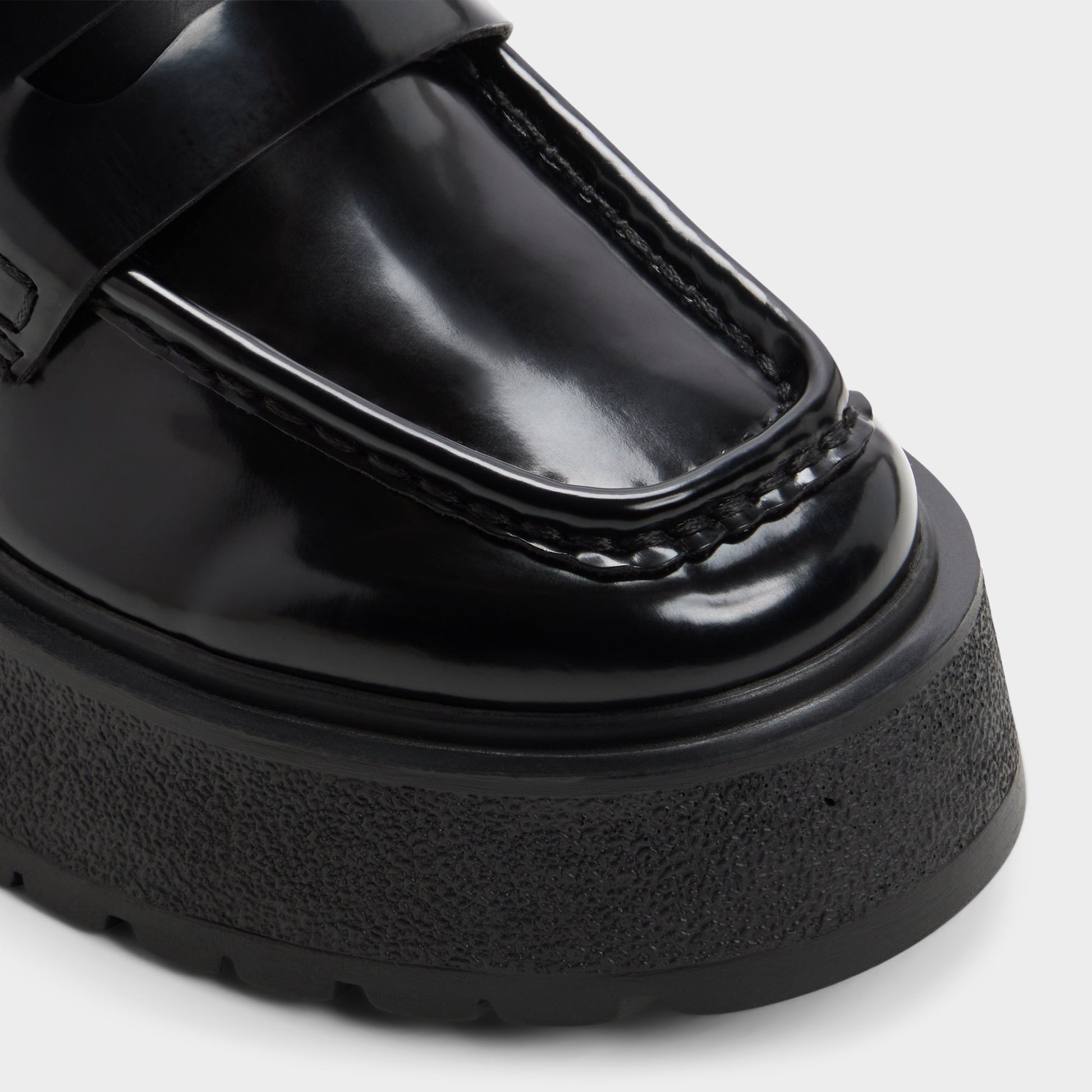Close-up of the Black Ibae Loafer