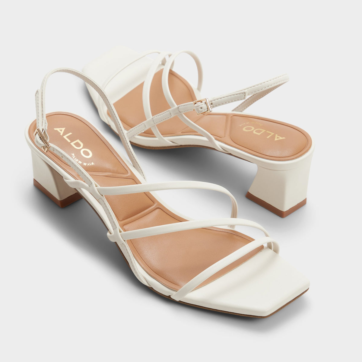 Highlighted view of a pair of White Maegann s