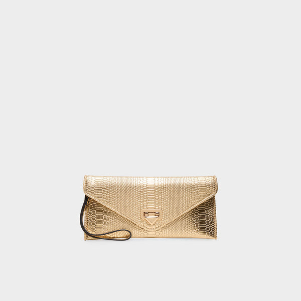 KANZASHI (Gold) LETICIA×Deuxieme Classe Iilianaa – Women Gold Clutch - ALDO
