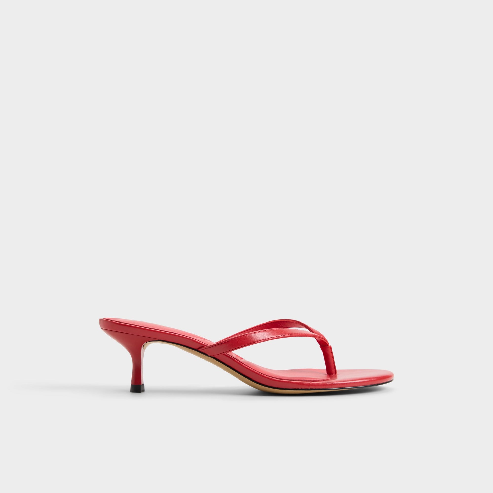 Main View of Bordo Lift Heeled flip flop for Womens