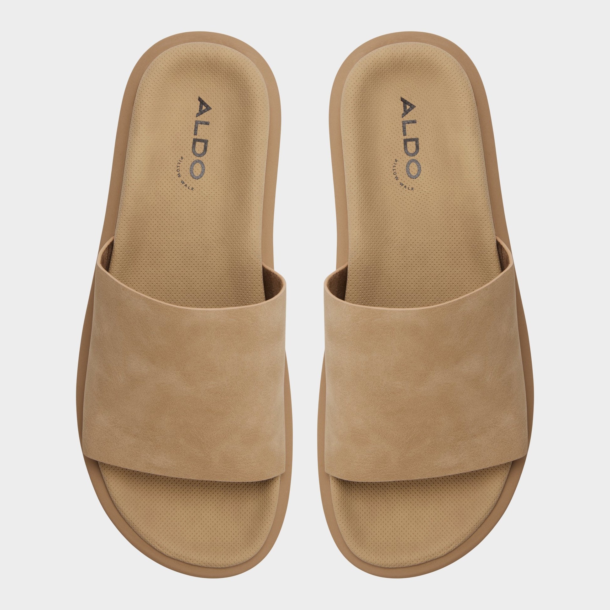 Top-down view of the Sand Galesaa Slide sandal