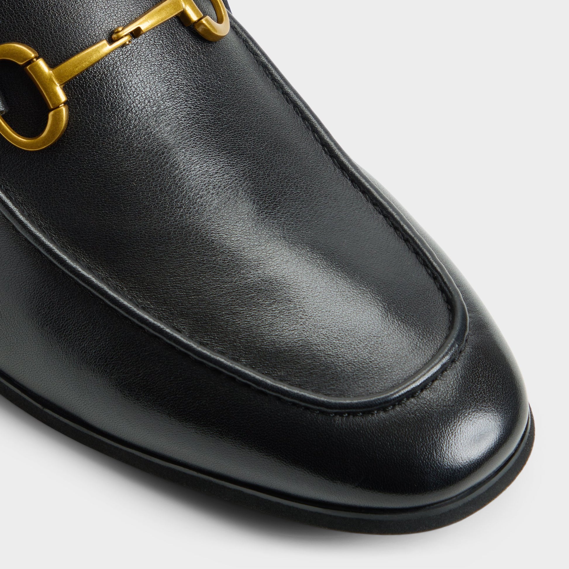 Close-up of the Black Torrance Loafer