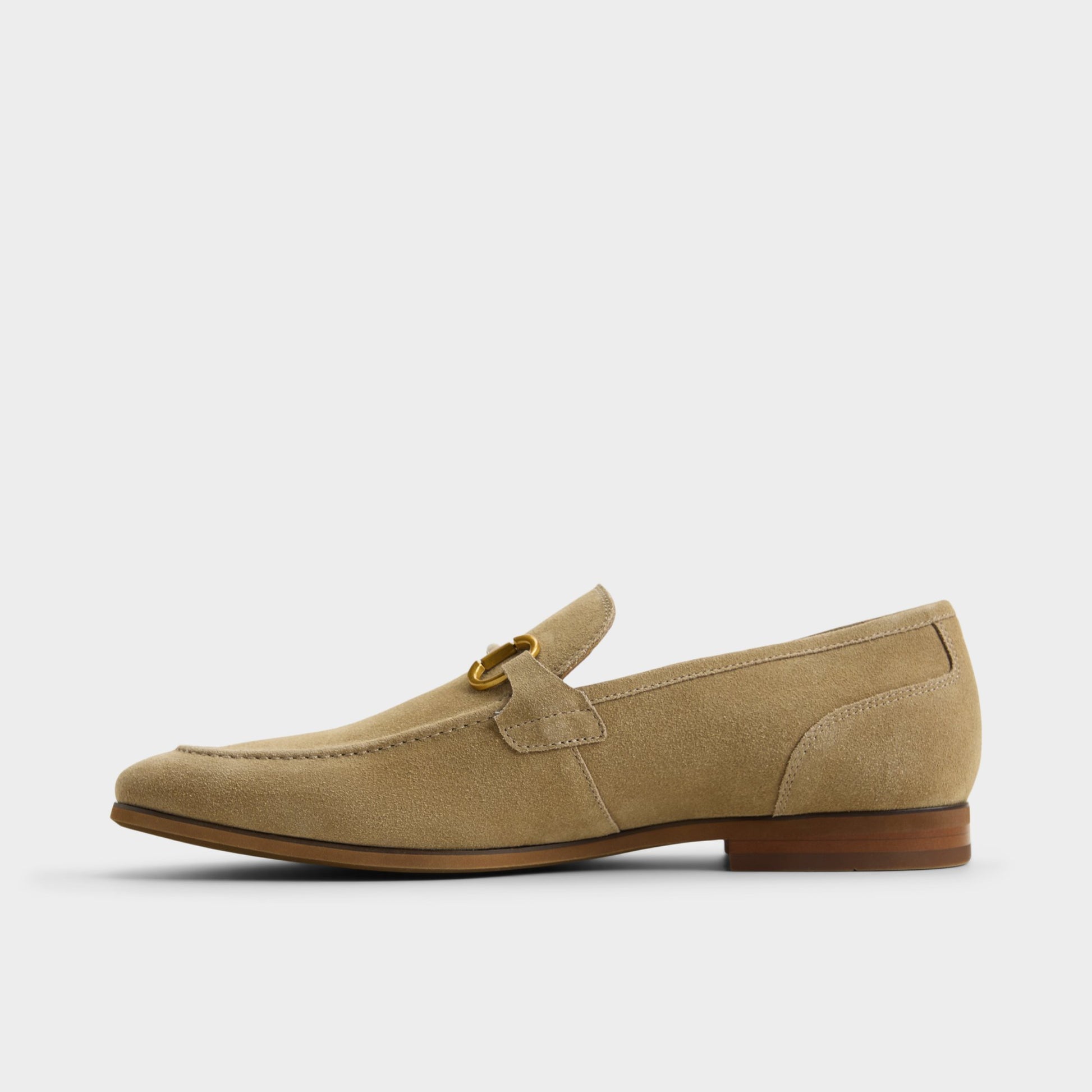 Side view of Sand Torrance Loafer