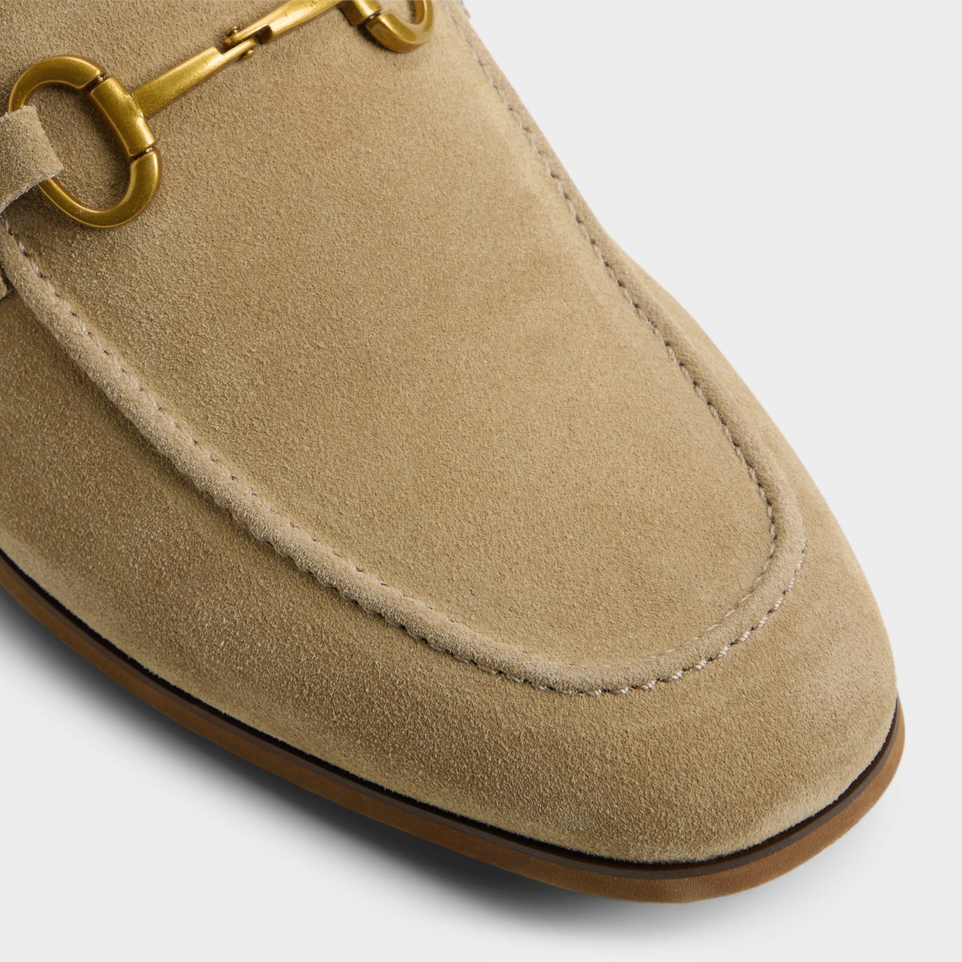 Close-up of the Sand Torrance Loafer