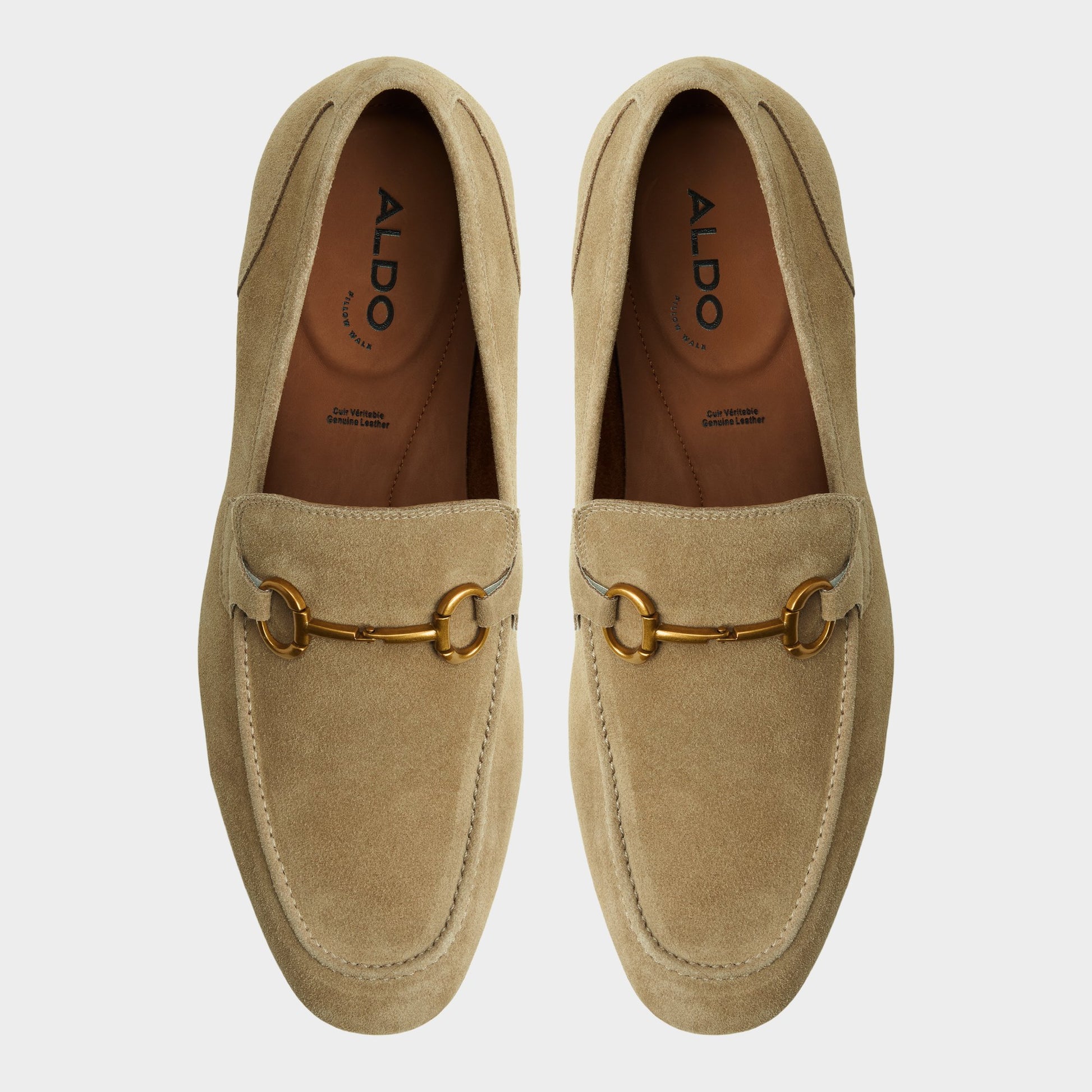 Top-down view of the Sand Torrance Loafer