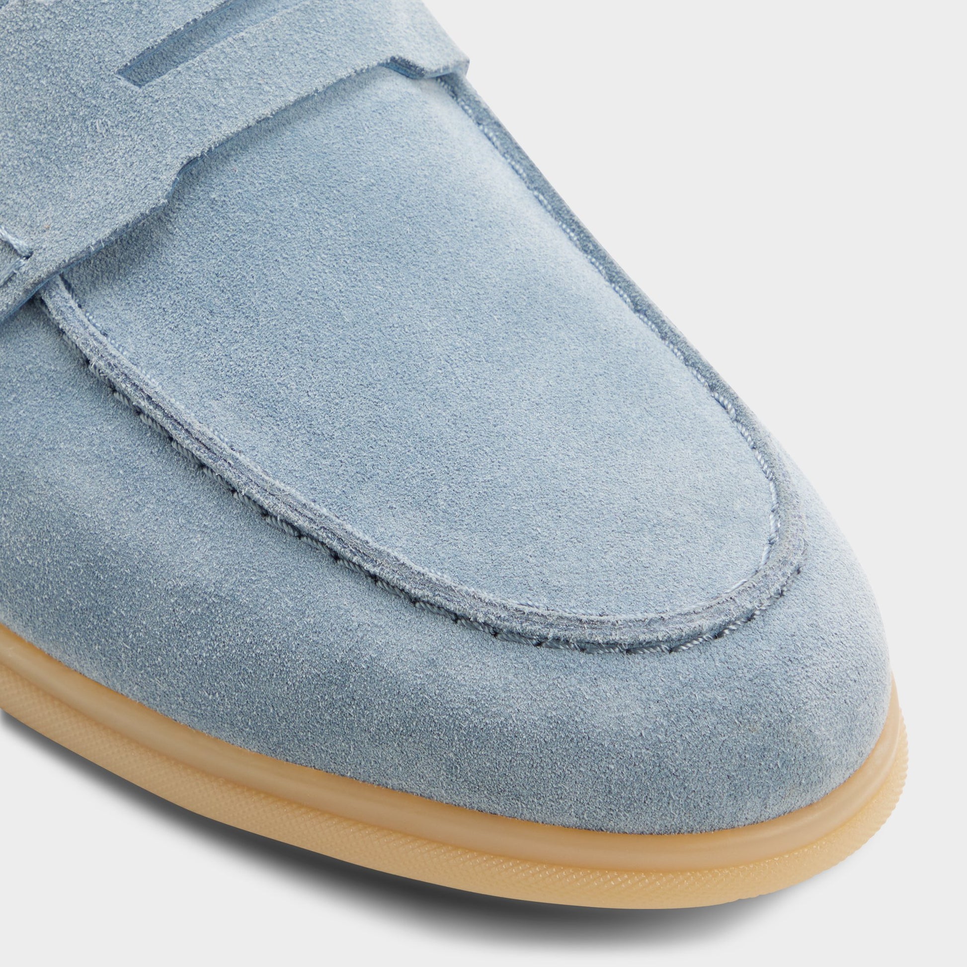 Close-up of the Light/pastel blue Ecko Slip-on