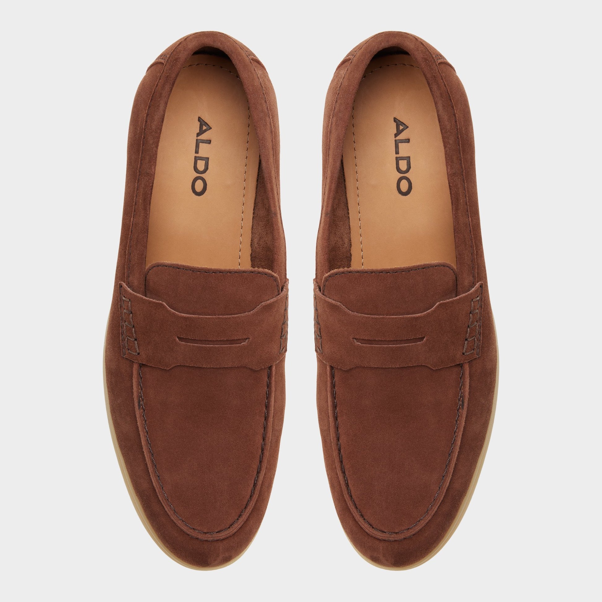 Top-down view of the Cognac Ecko Slip-on