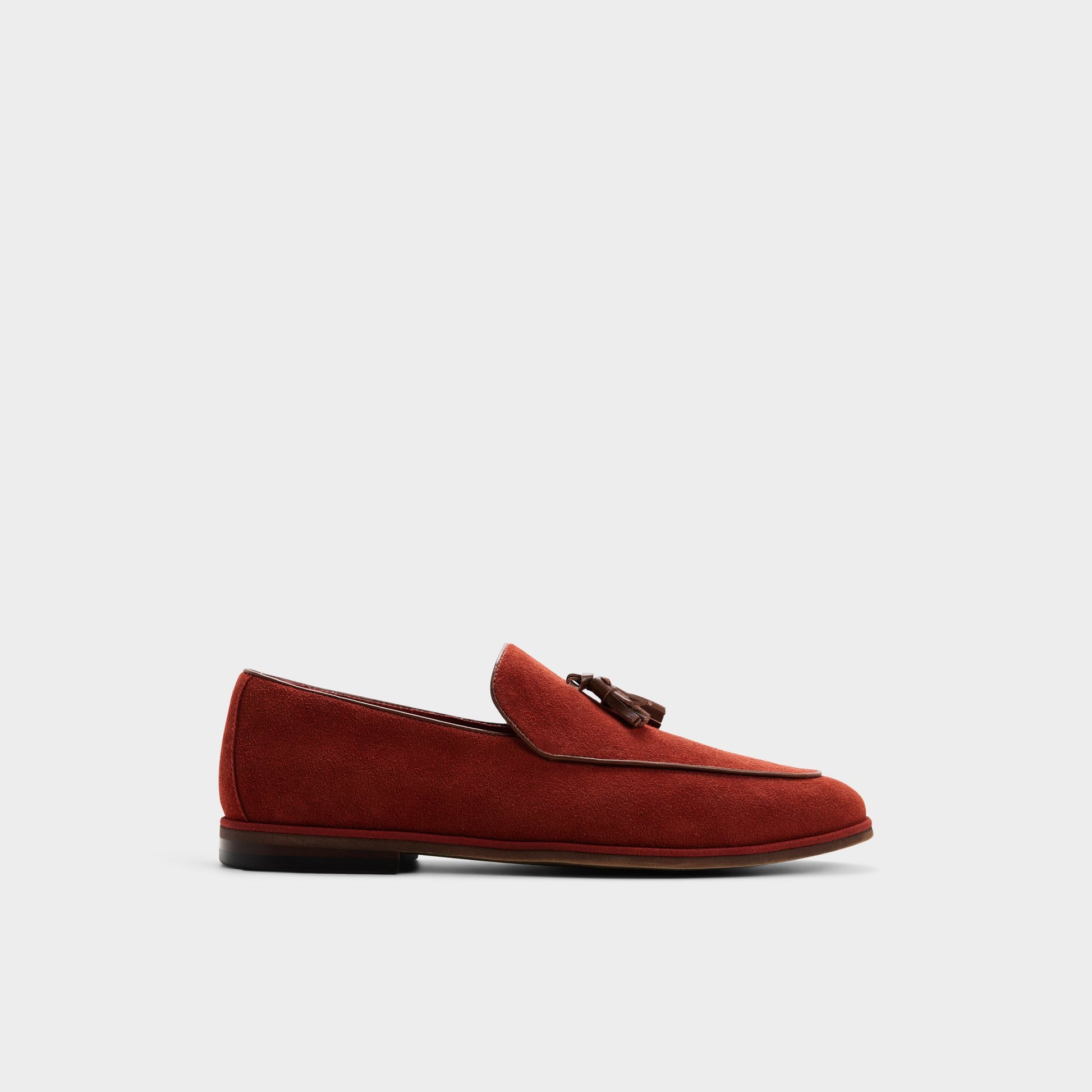 Main View of Medium red Hollow Loafer for Mens