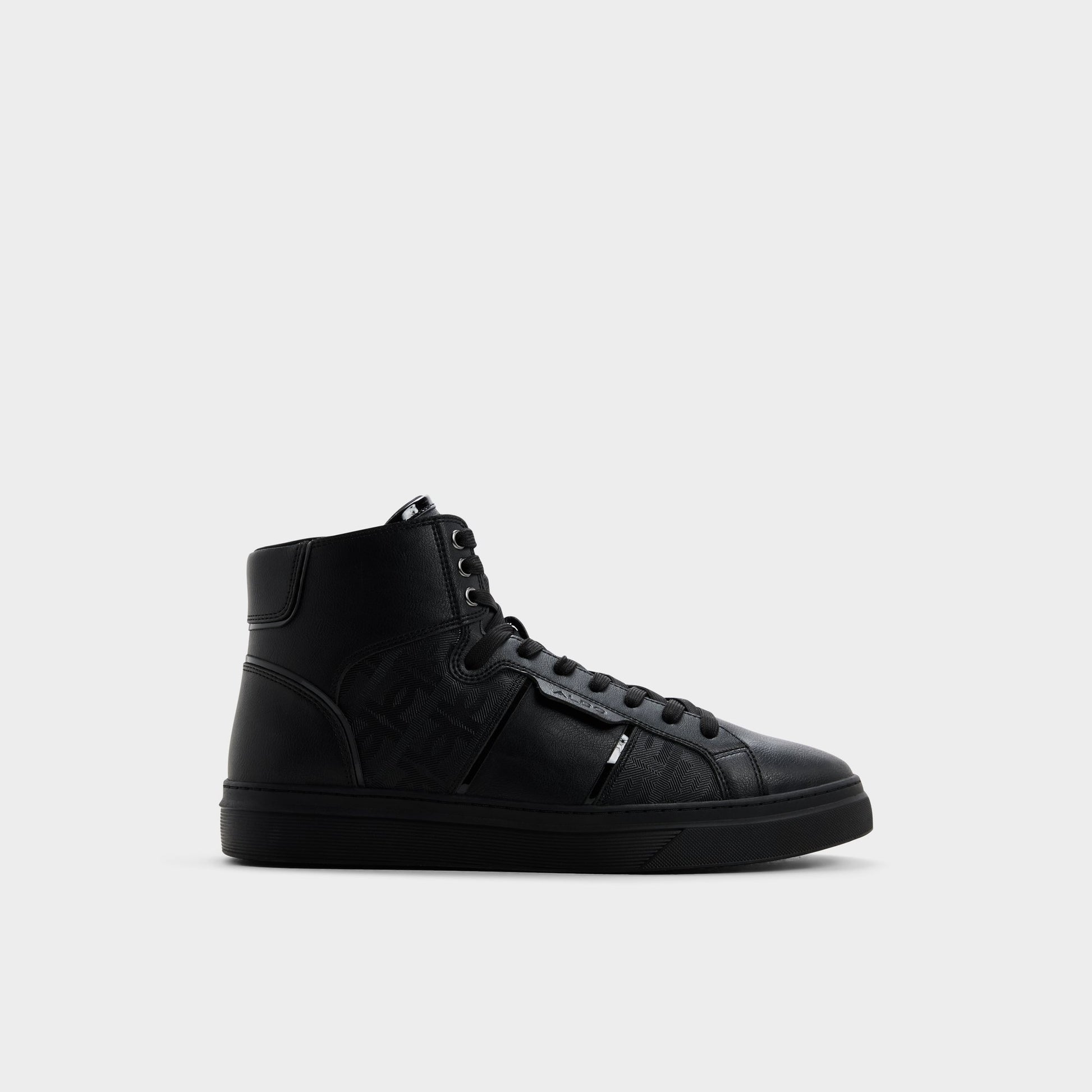 Main View of Black Jenner High top sneaker for Mens