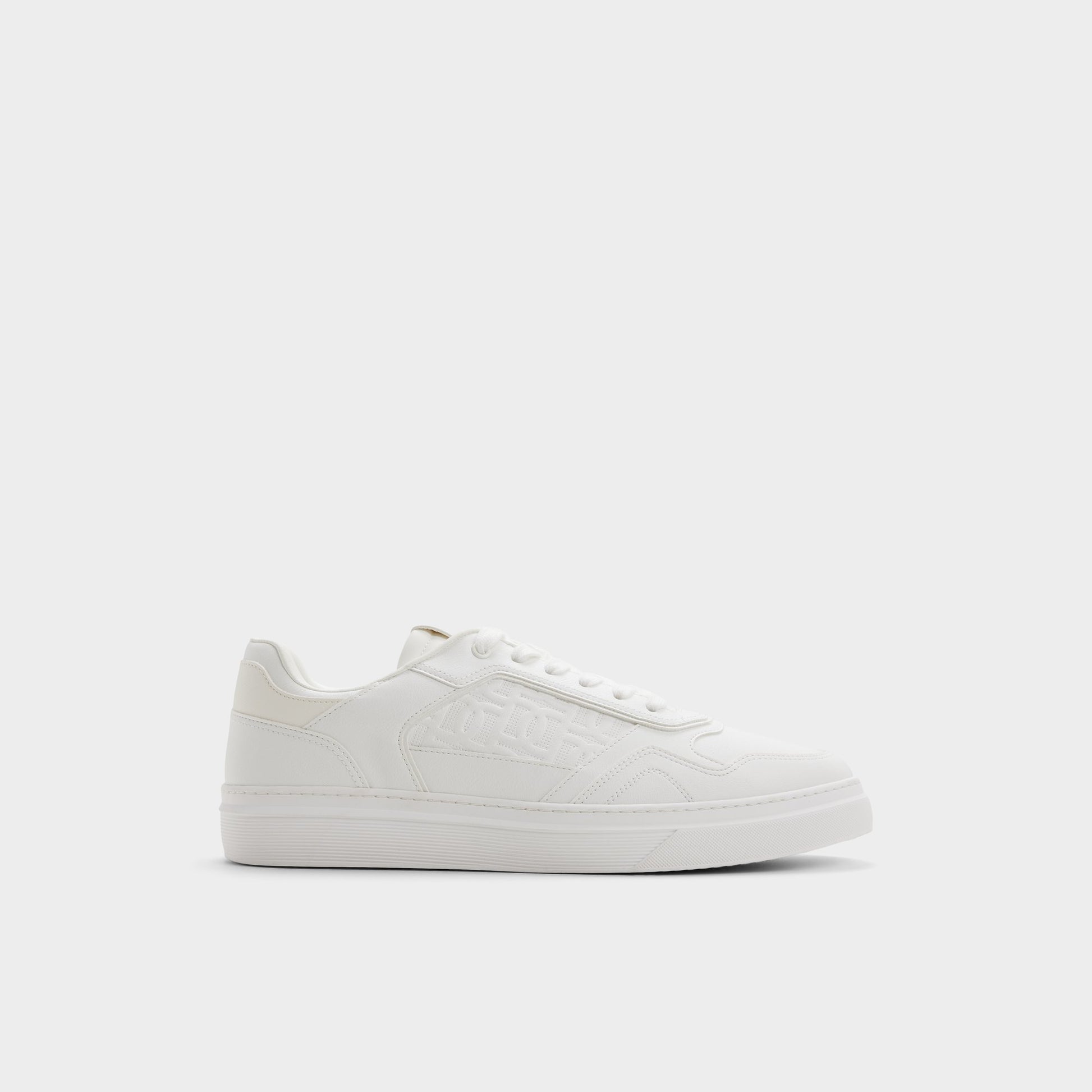 Main View of White Desmond Low top sneaker for Mens
