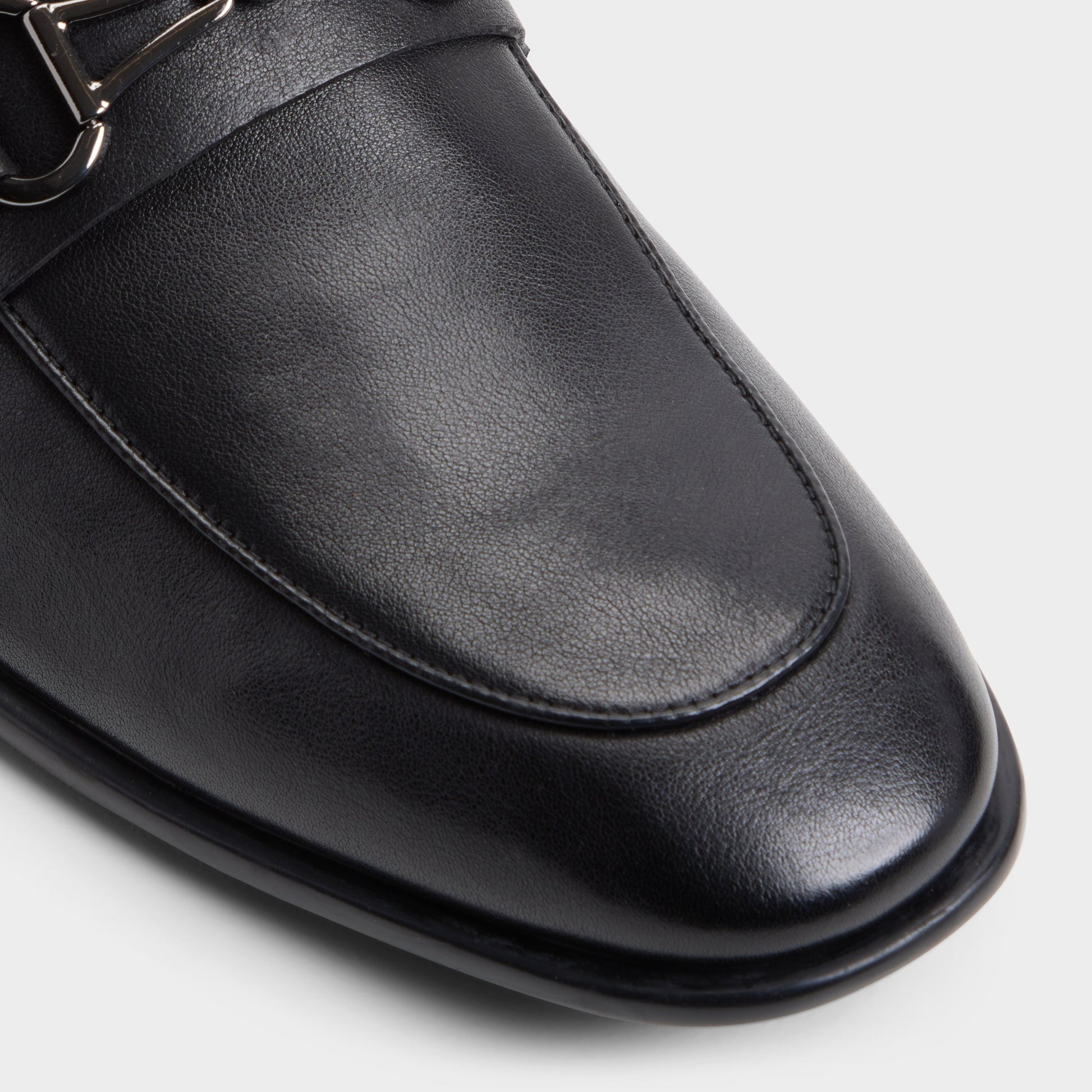 Gros plan de la Noir Walters Mocassin