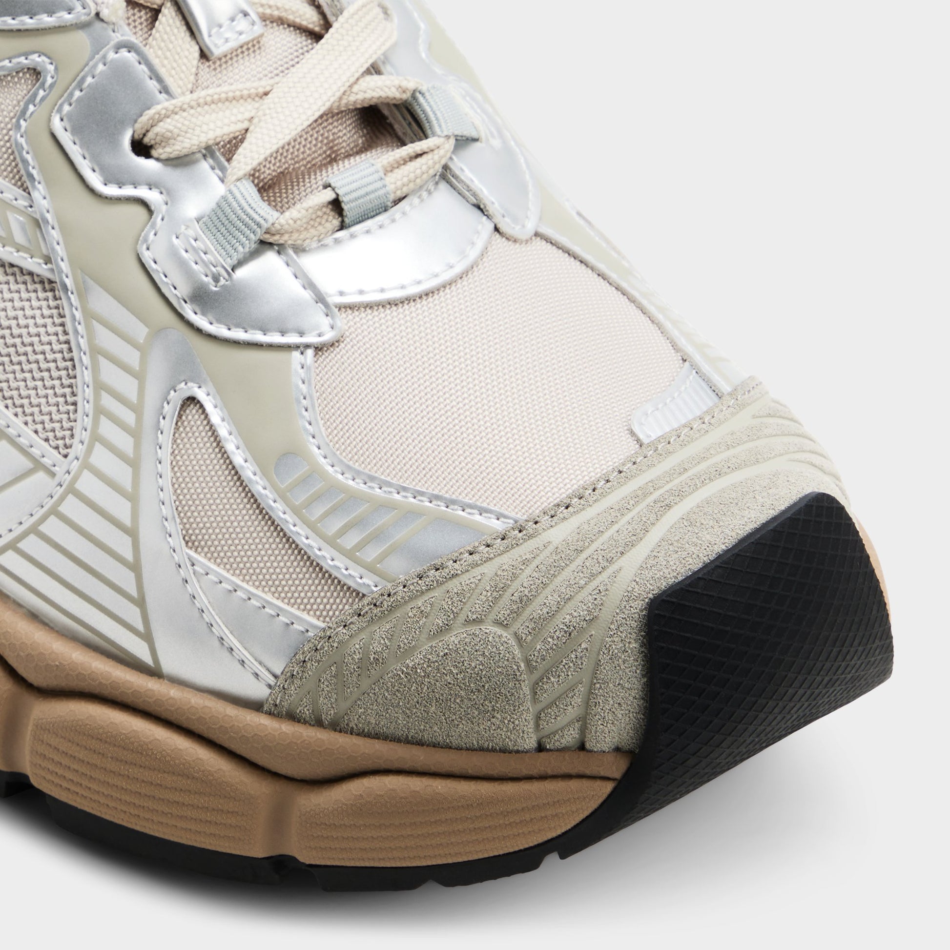 Close-up of the Taupe primary - multi Jensen Low top sneaker