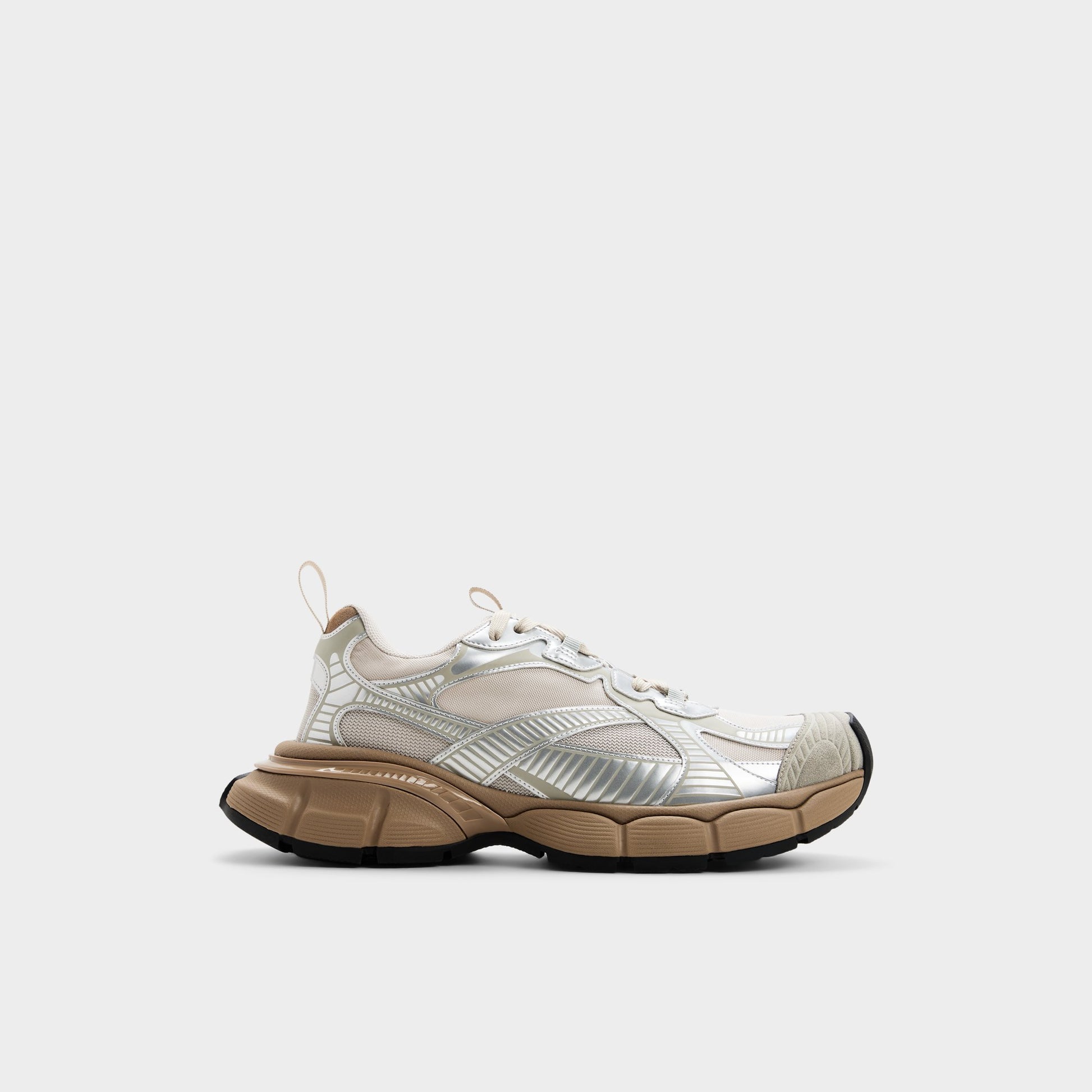 Main View of Taupe primary - multi Jensen Low top sneaker for