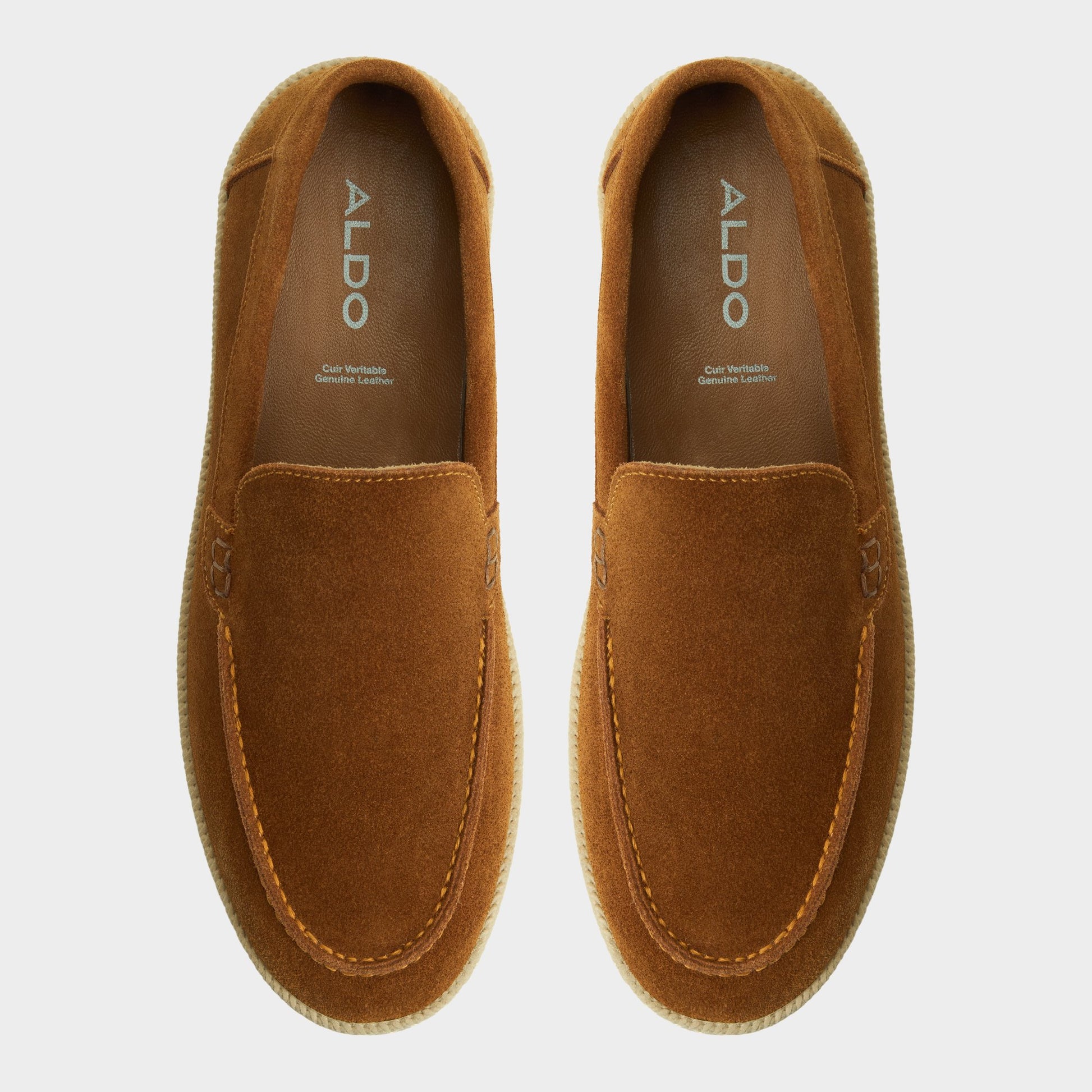 Top-down view of the Cognac Cliffe Slip-on