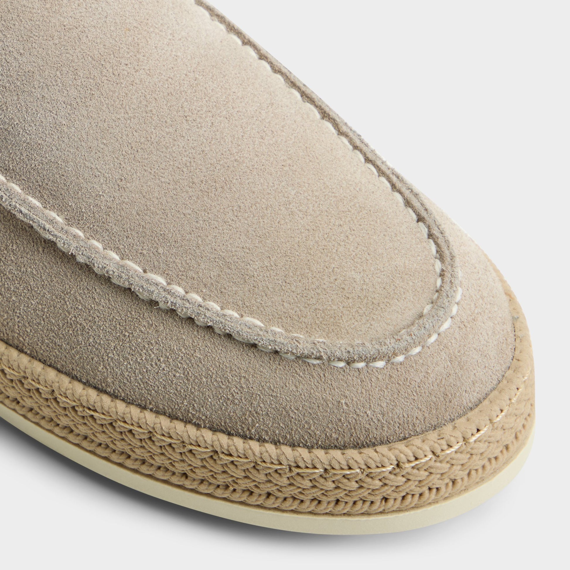 Close-up of the Taupe Cliffe Slip-on