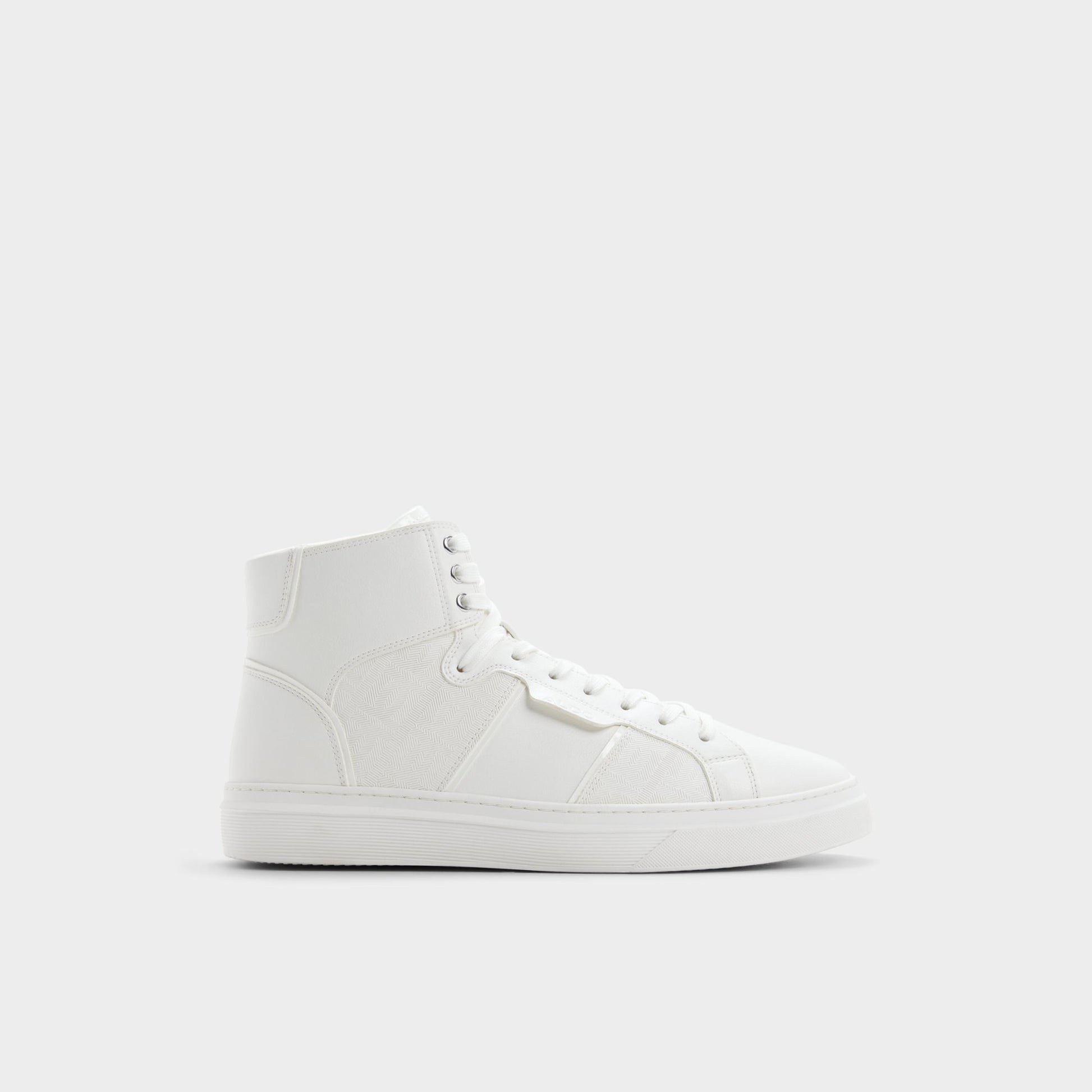 Main View of White Jenner High top sneaker for Mens